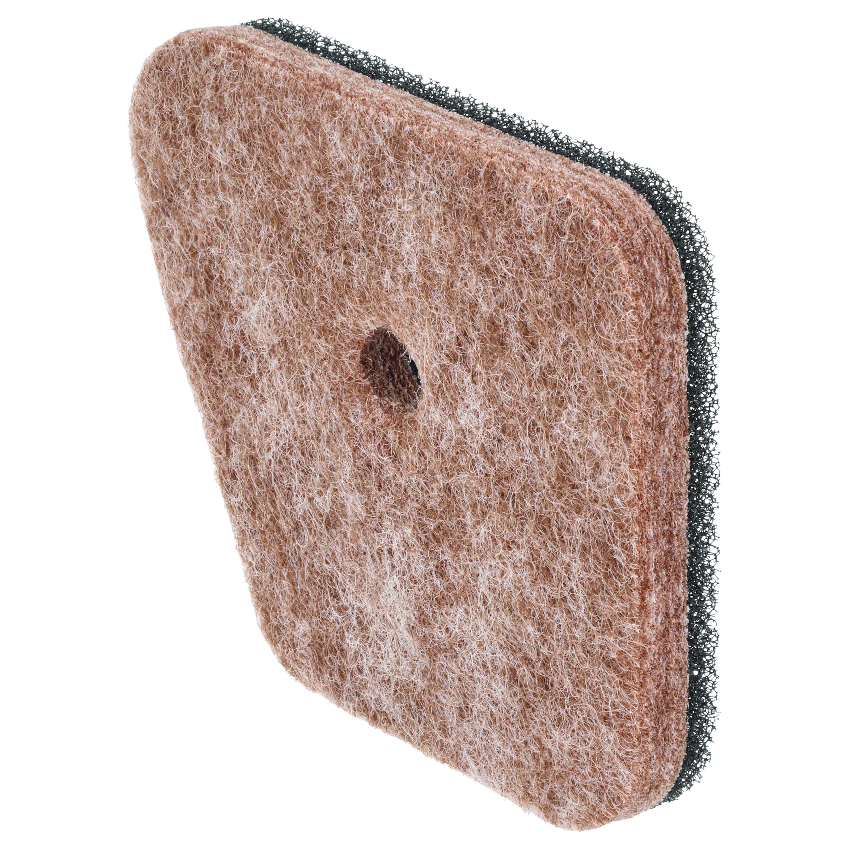 4x Filter replaces Stihl 41801201800 for Stihl String Trimmer, Hedge Trimmer - Microfleece Filter