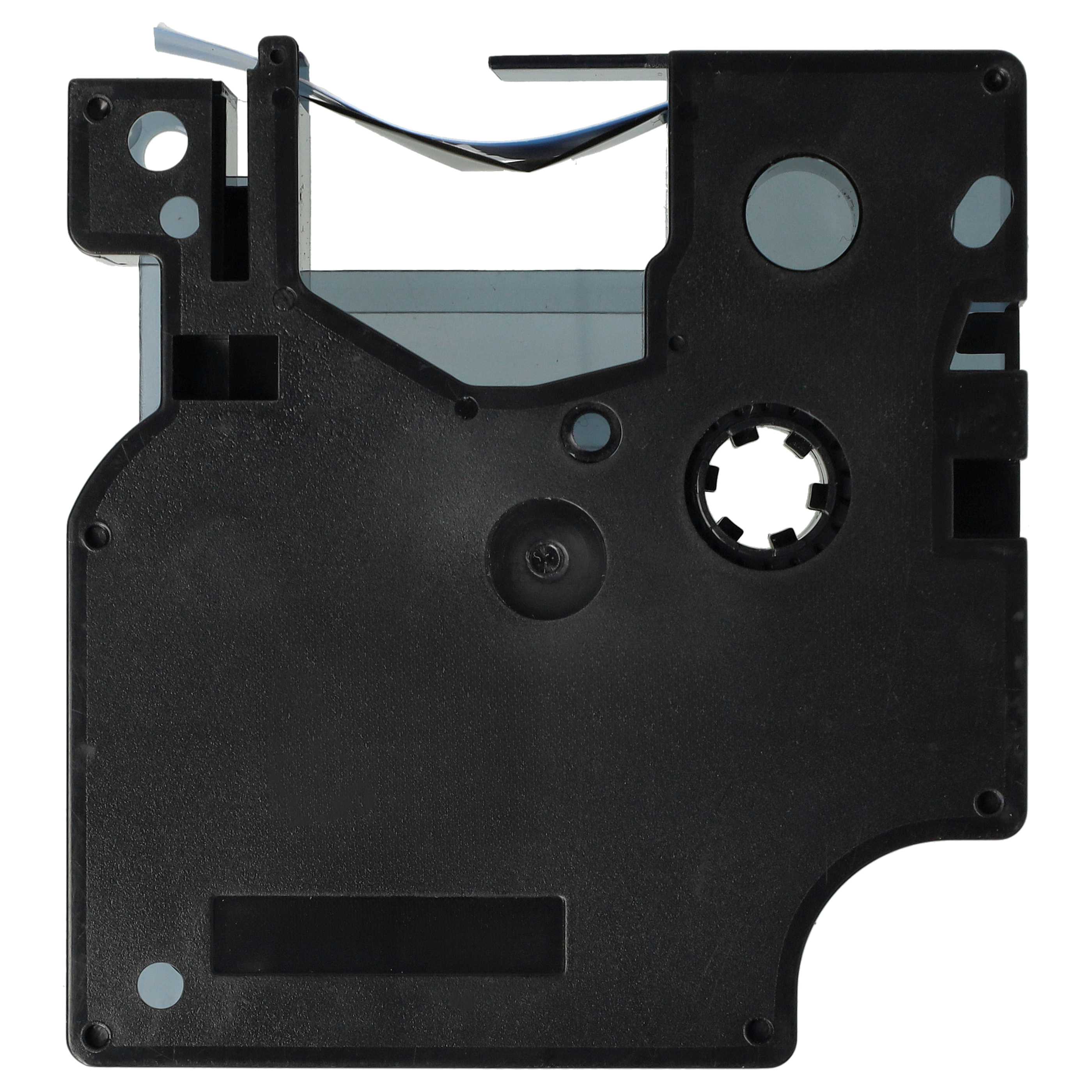 Label Tape replaces Dymo D1, 45016 - 12 mm Black to Blue