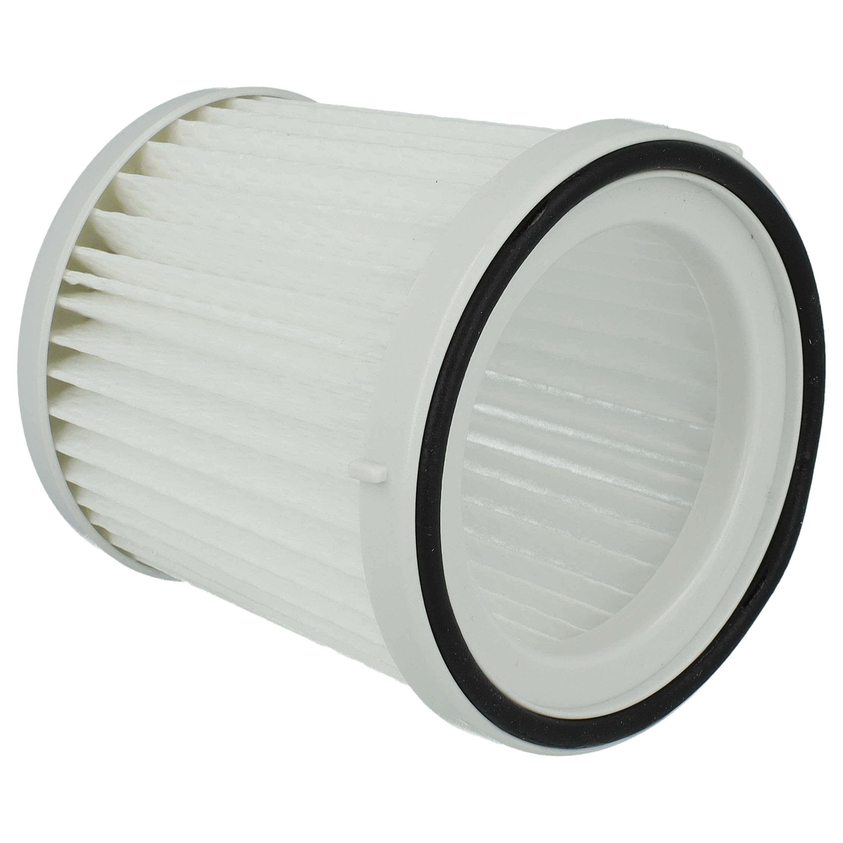 3x Filterfilter replaces Black & Decker FVF100 for Black & Decker Vacuum Cleaner, black / white
