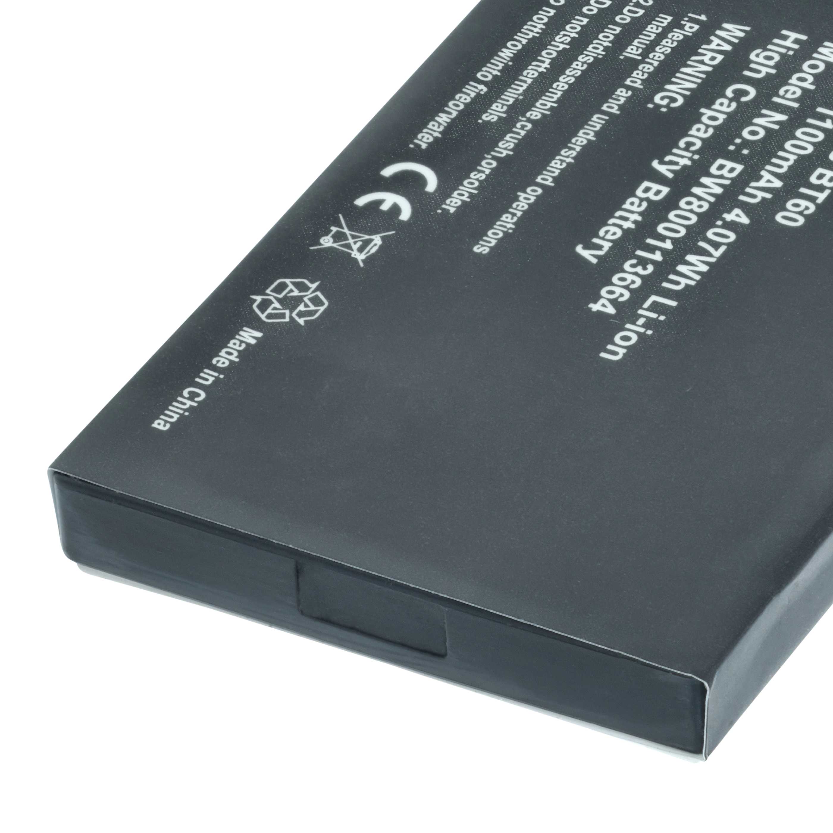 2x Batteria sostituisce Motorola BT90, HKNN4013A, HKLN4440B, BT110, BT60 per cellulare - 1100mAh 3,7V Li-Ion 