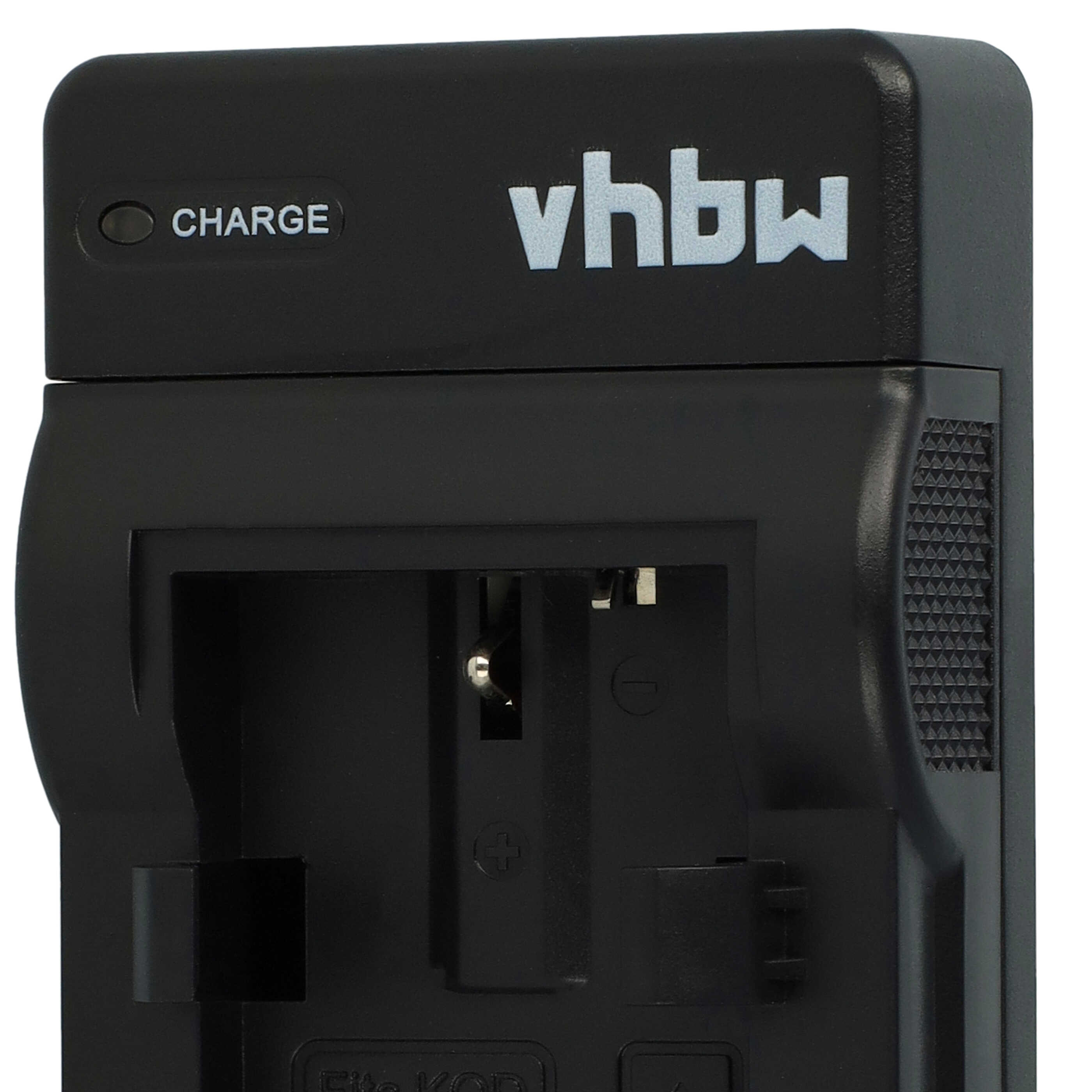 Battery Charger USB-C + Cable USB-C suitable for Kodak, Ricoh Caplio Digital Camera etc. - 0.5 A
