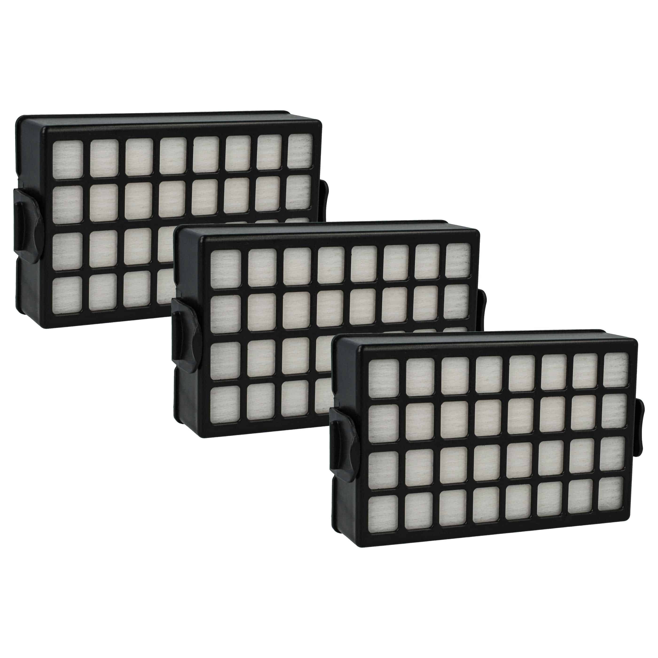 3x Filter replaces Samsung DJ97-00339D, DJ97-00339G, VCC84, VH84 for Samsung Vacuum Cleaner, filter class H11