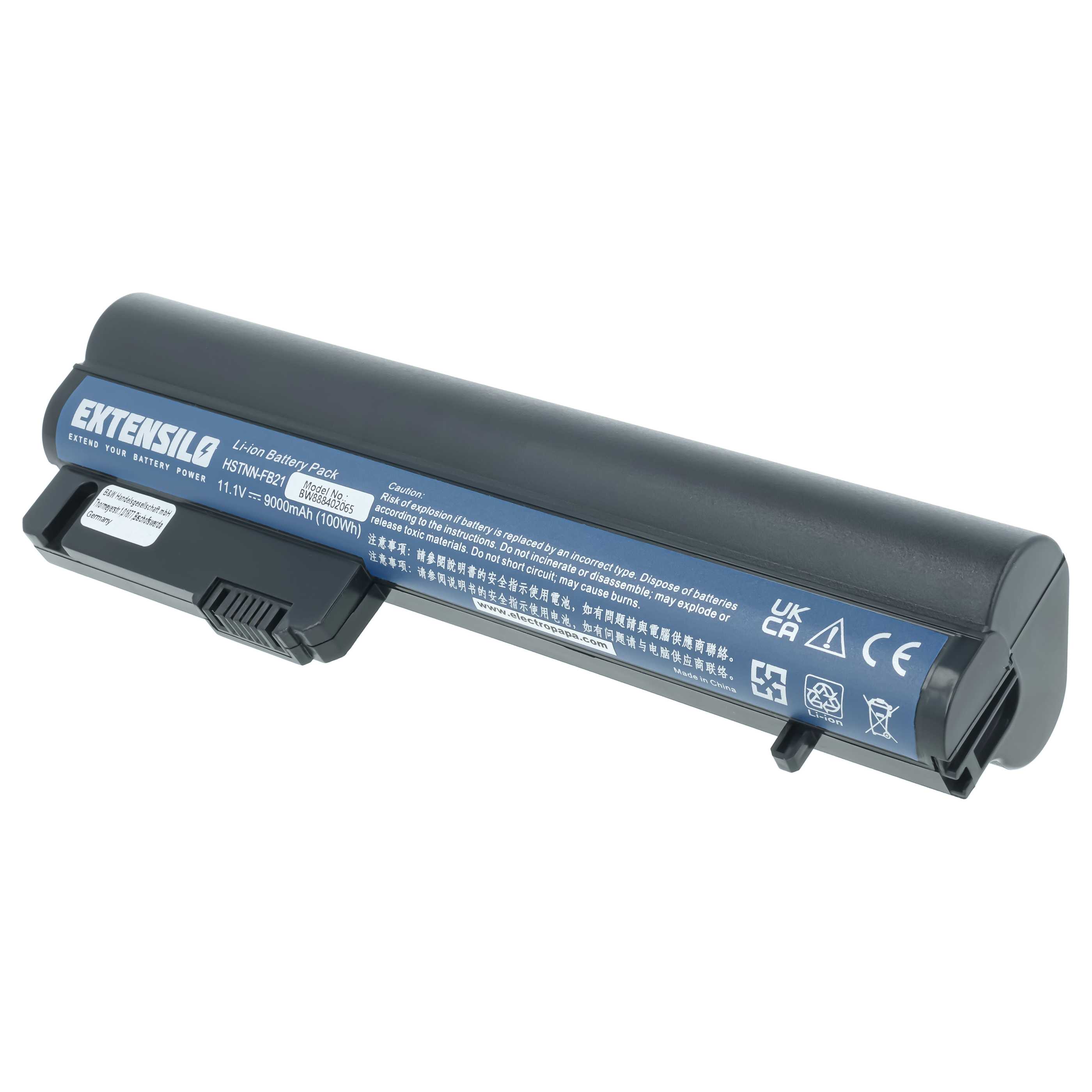 Akumulator do laptopa zamiennik HP 411127-001, 411126-001, 404888-241, 404887-241 - 9000 mAh 11,1 V Li-Ion