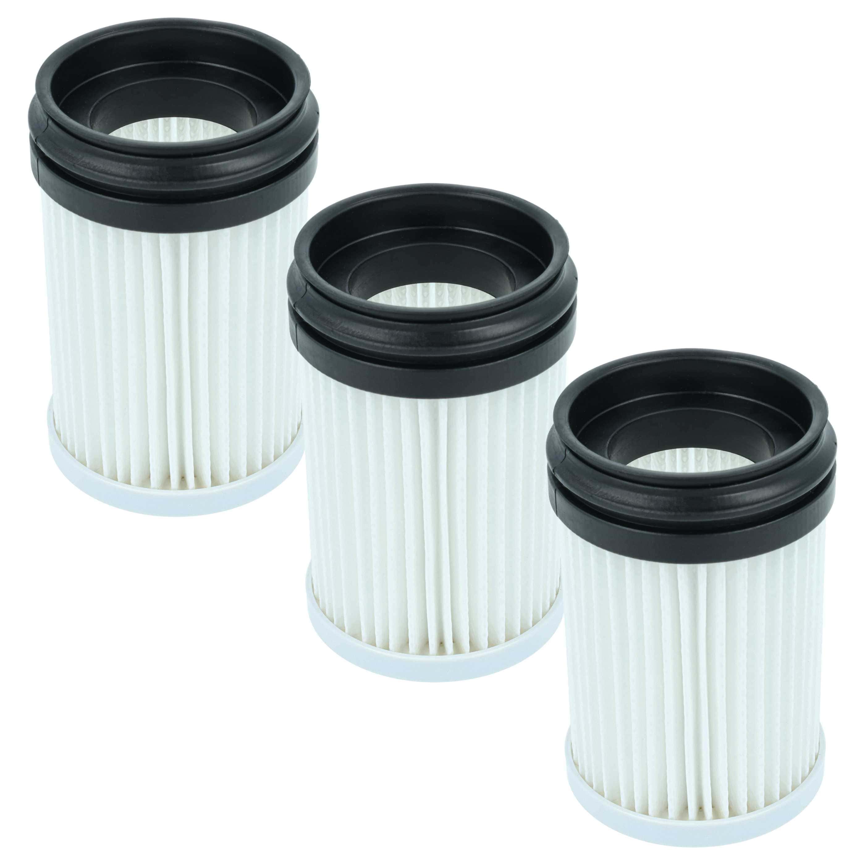 3x Filter replaces Makita 0088381546522, 199989-8 for Makita Vacuum Cleaner, filter class H11