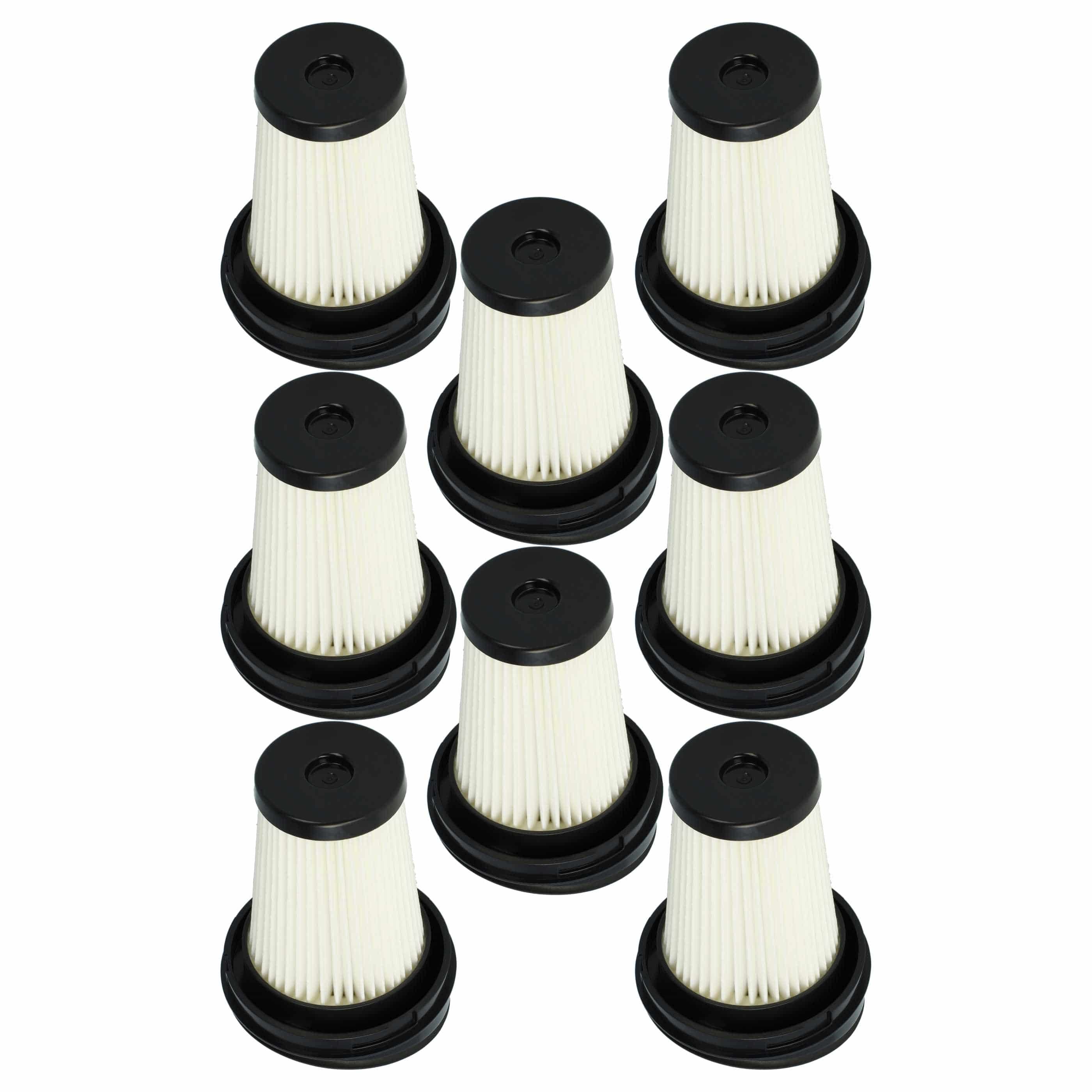8x cartridge filter replaces Grundig 9178008590 for Grundig Vacuum Cleaner