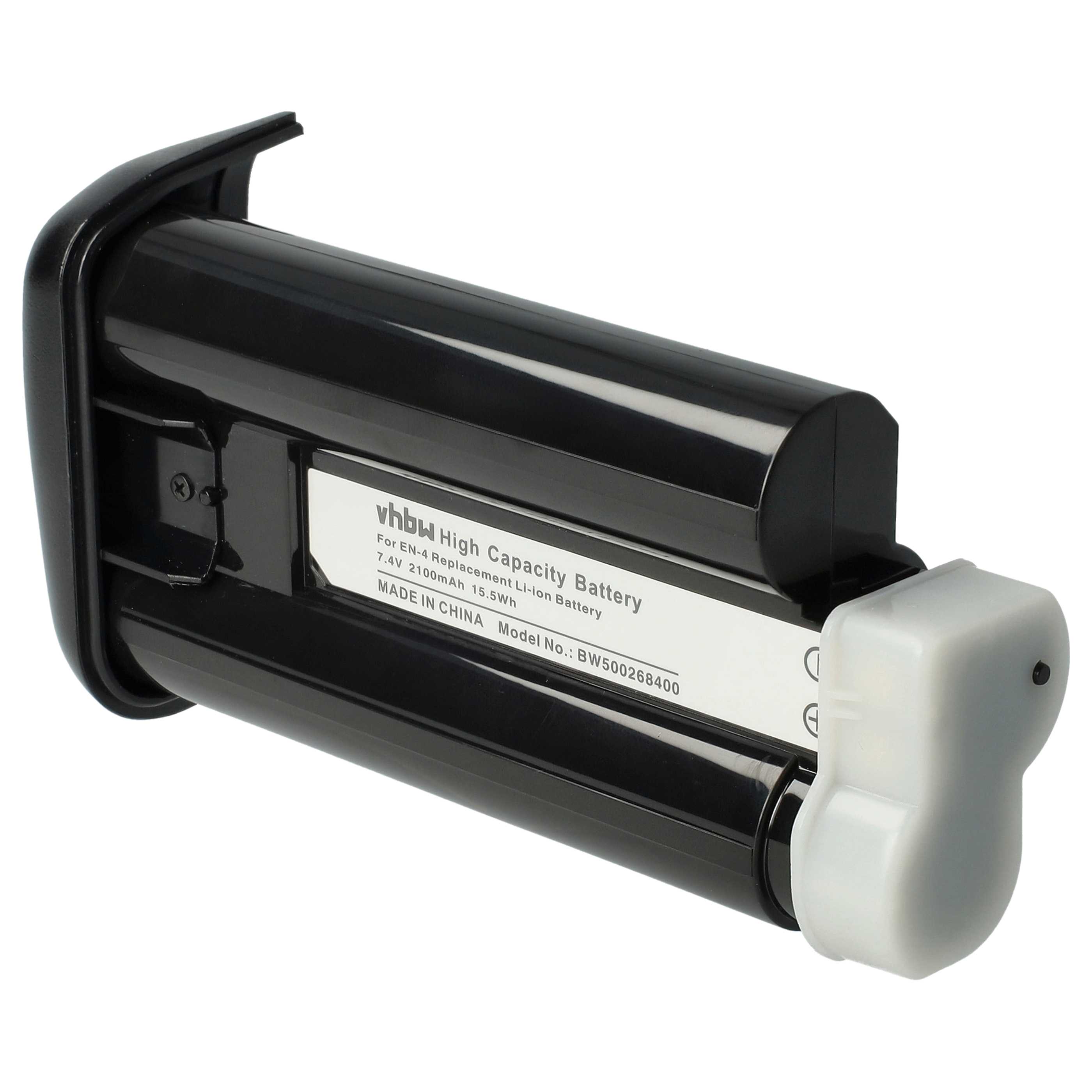 2x Battery replaces Nikon EN-4 - 1800mAh, 7.2V, Li-Ion