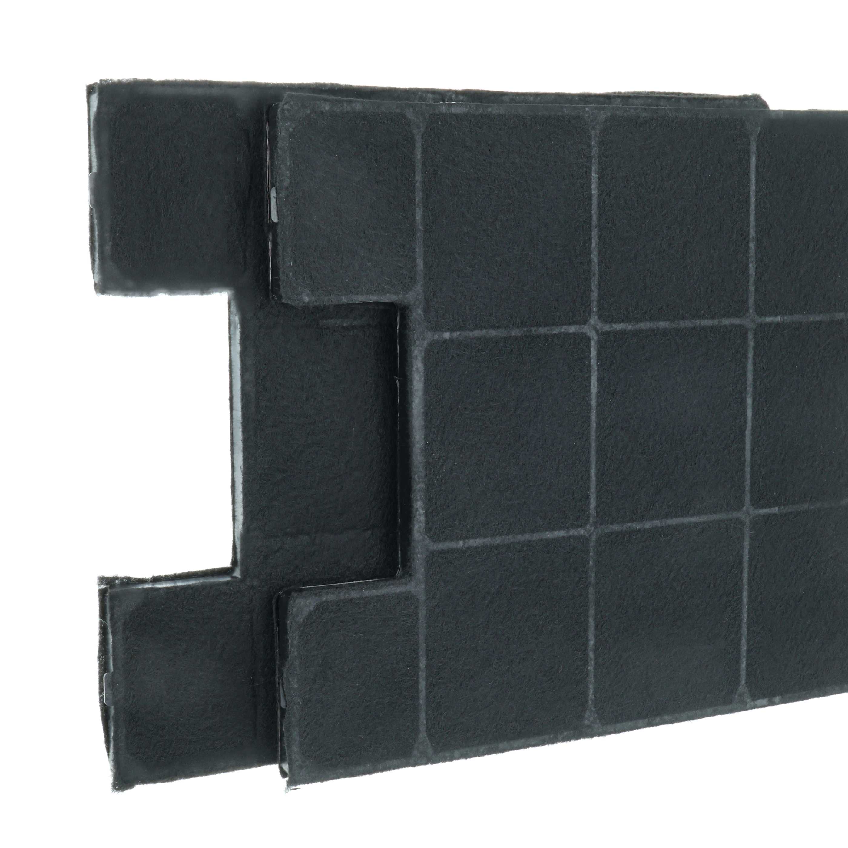 2x Filtres à charbon actif remplace Amica KF17147, KF17141 pour hotte Zelmer