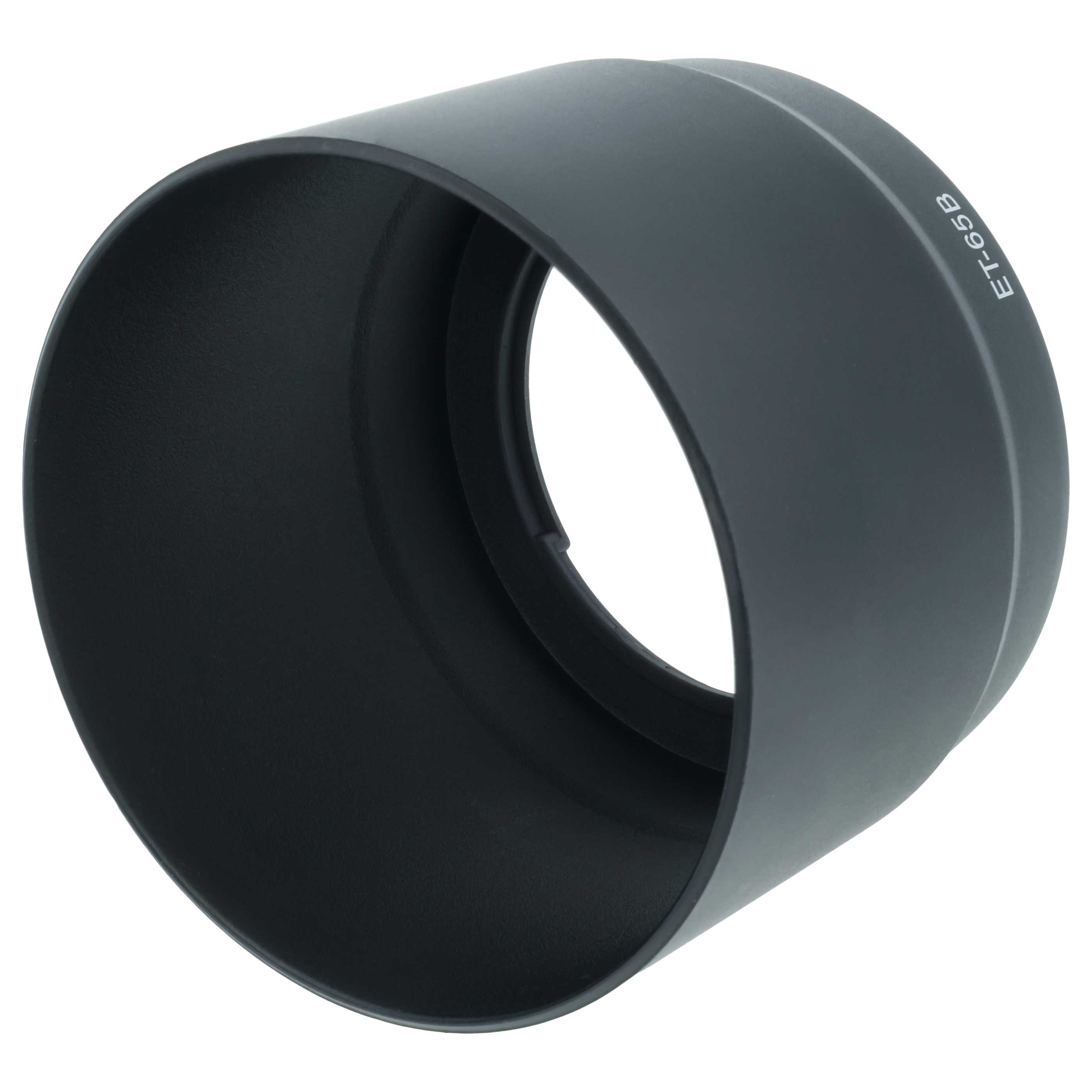 Lens Hood replaces Canon ET-65B for Canon Lens with 58 mm Diameter, plastic, black