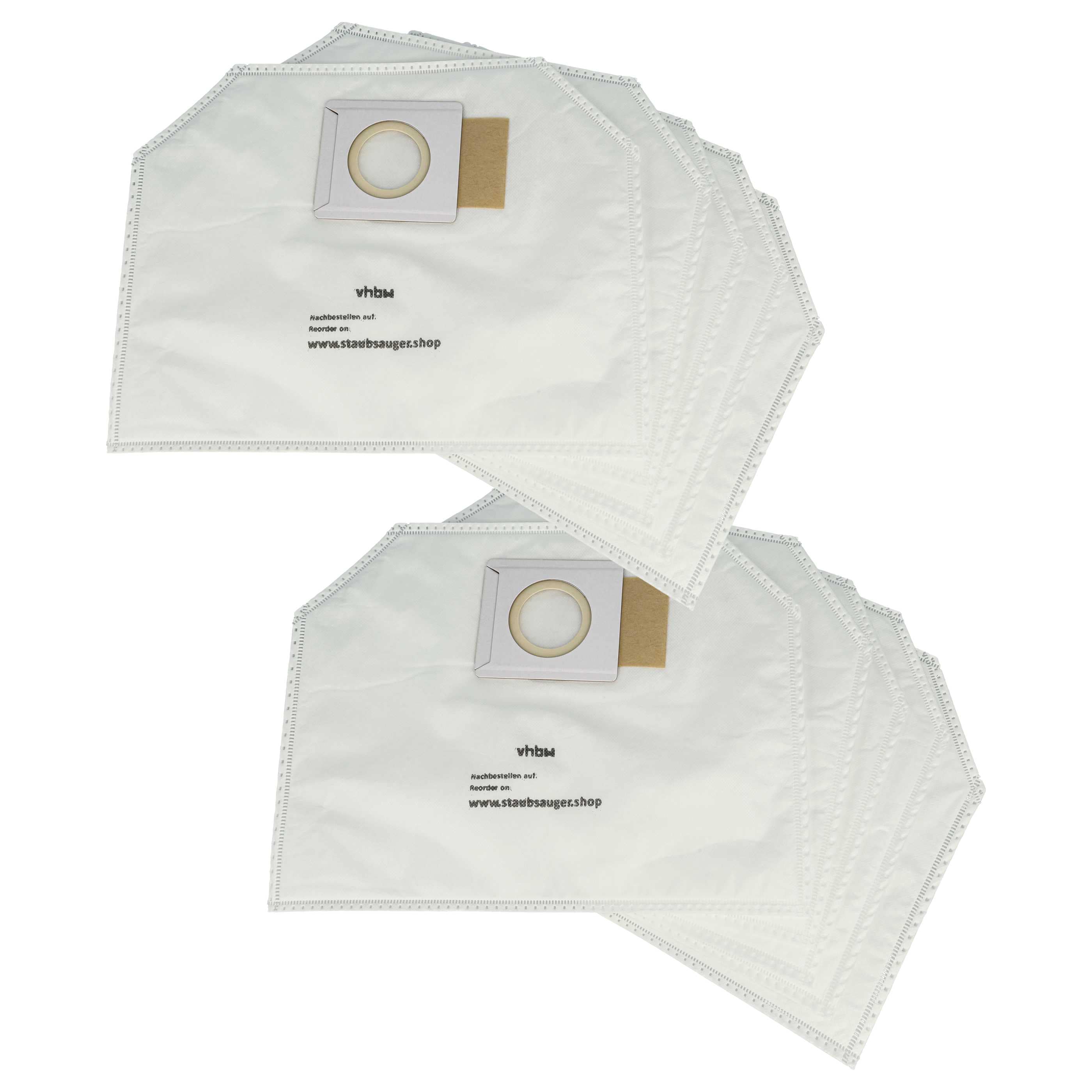 10x Sac remplace Makita 197903-8 pour aspirateur Makita - microfibre non tissée