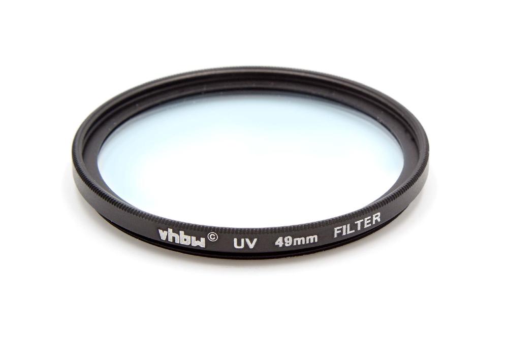 Filtre UV pour appareil photo et objectif de diamètre 49 mm - Filtre de protection