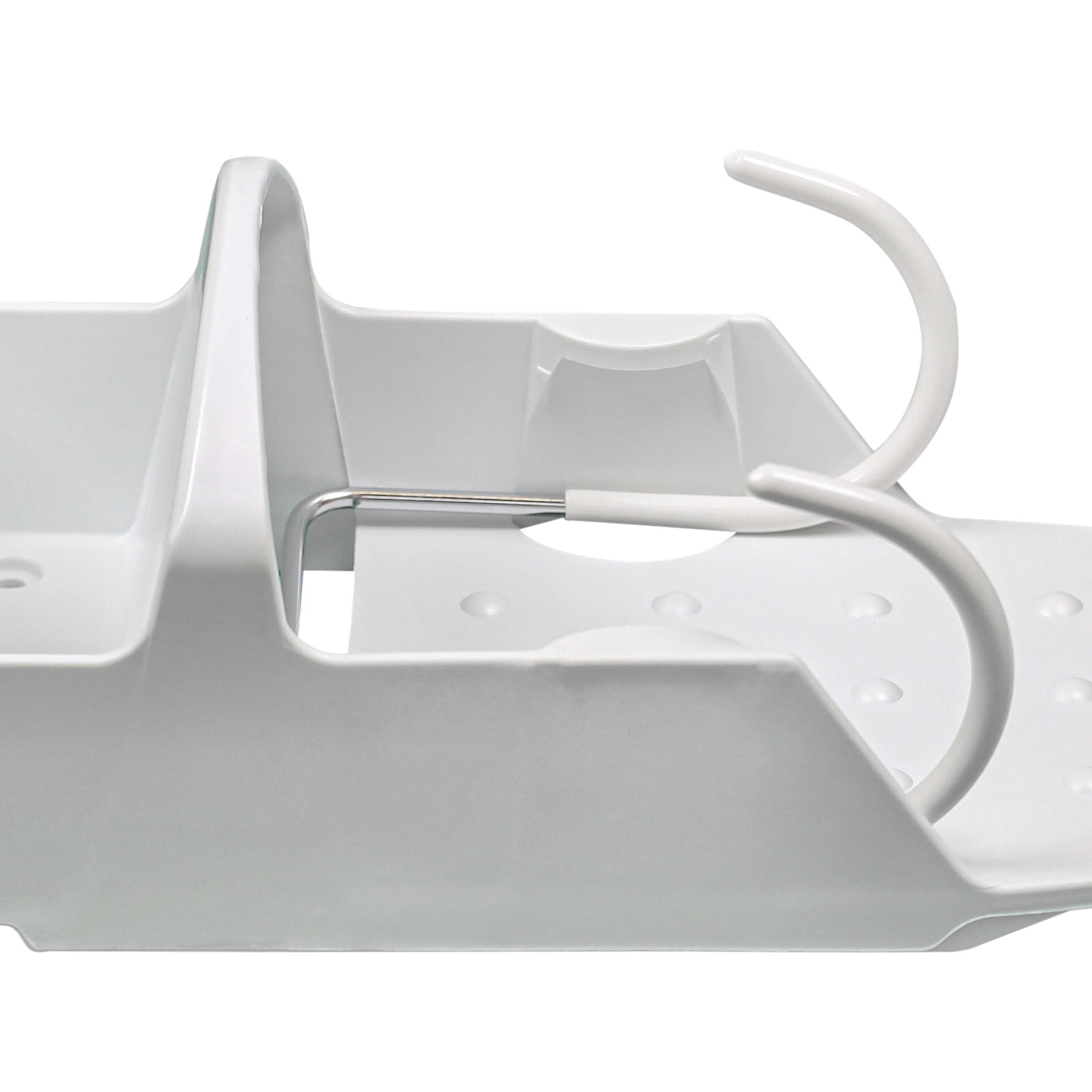 Supporto da parete per ferro e asse da stiro - 11,5 x 22,5 x 9 cm, bianco