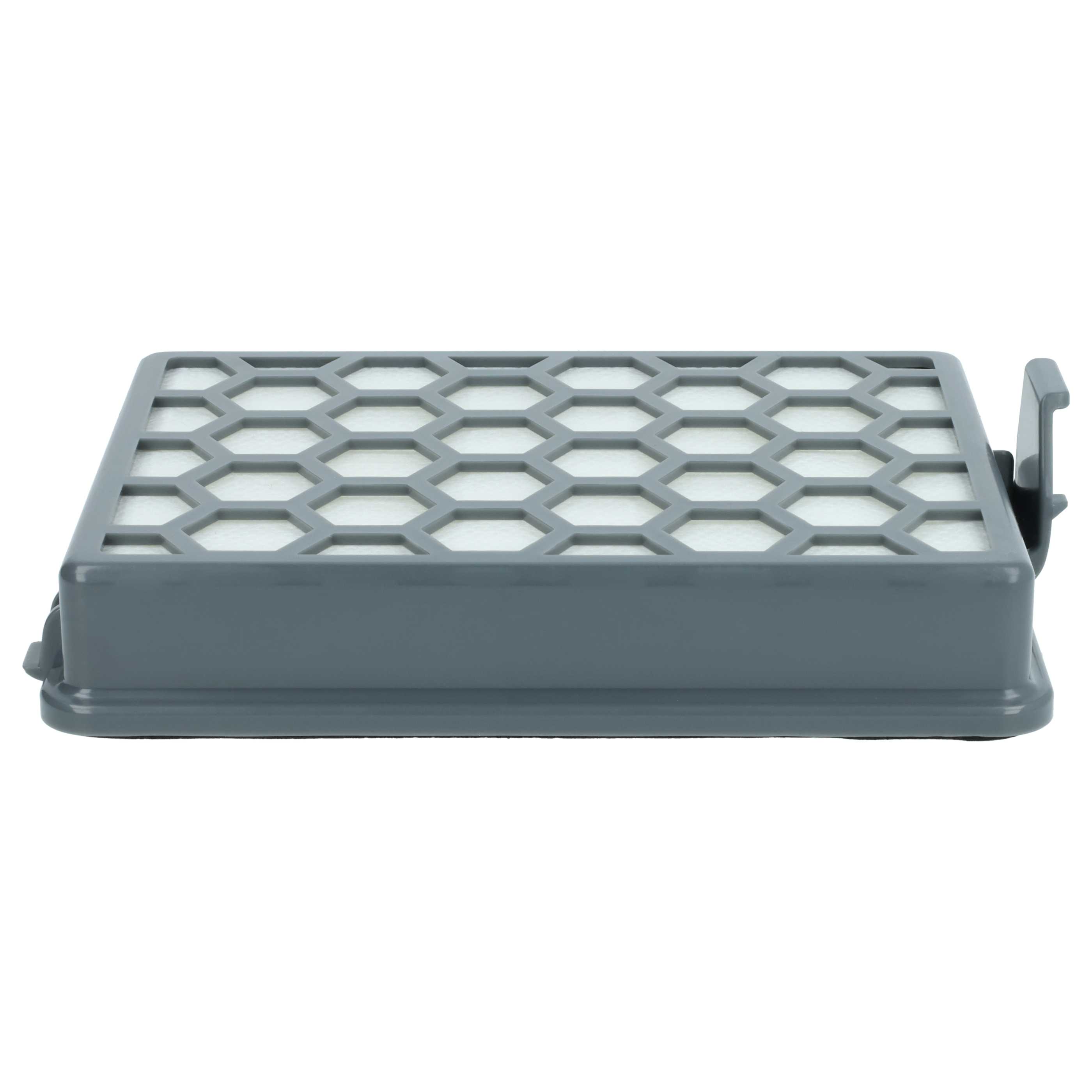 2x Filtro reemplaza Kärcher 2.863-237.0, 4054278229676 para aspiradora filtro Hepa - blanco / gris