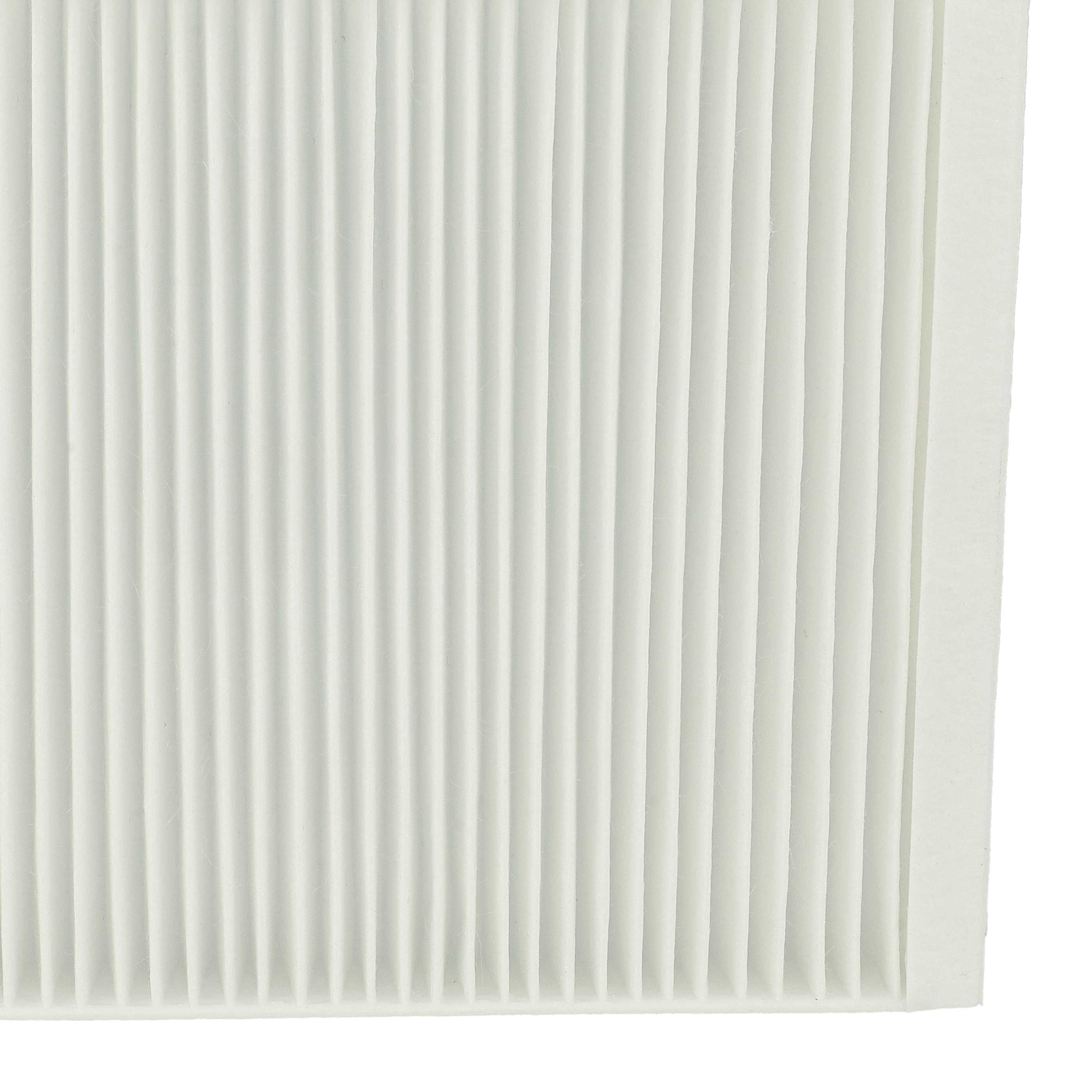 4x Filter als Ersatz für Lunos 040109, 040 109 für Lunos Lüfter - Filterklasse M5, weiß