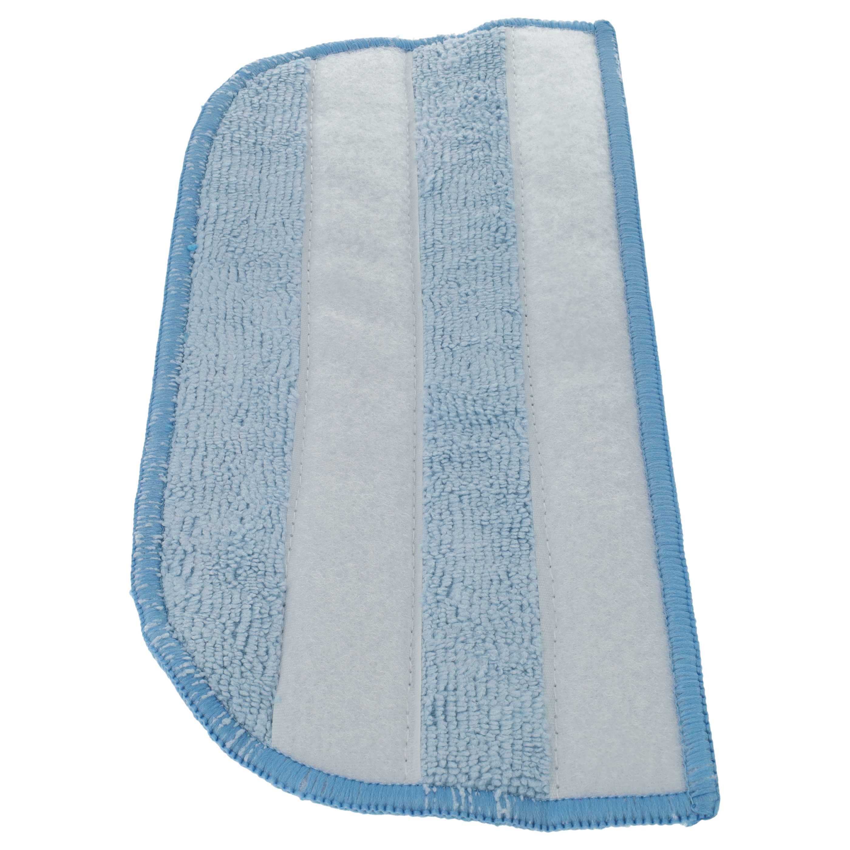 2x Mop Pad replaces Philips CP1055/01, 432200493831 for Philips Steam Cleaner - Microfibre, Velcro Fastener