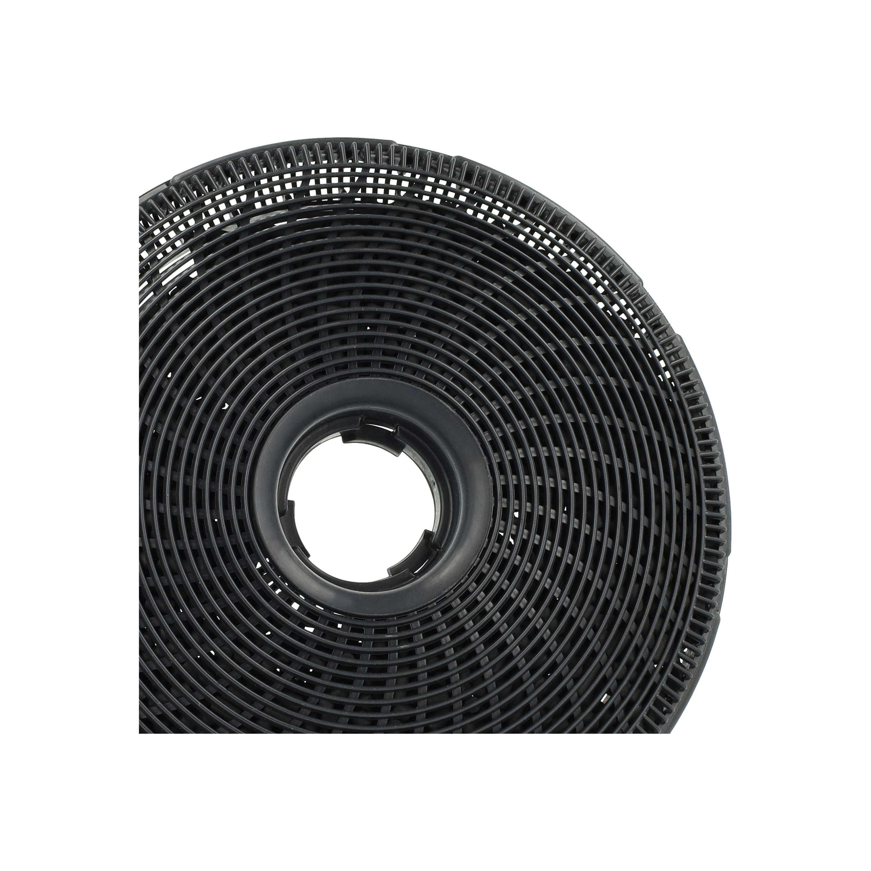 4x Filtres à charbon actif remplace Airlux CR430, AS-AZKF350, 8718868949813 pour hotte Zanussi