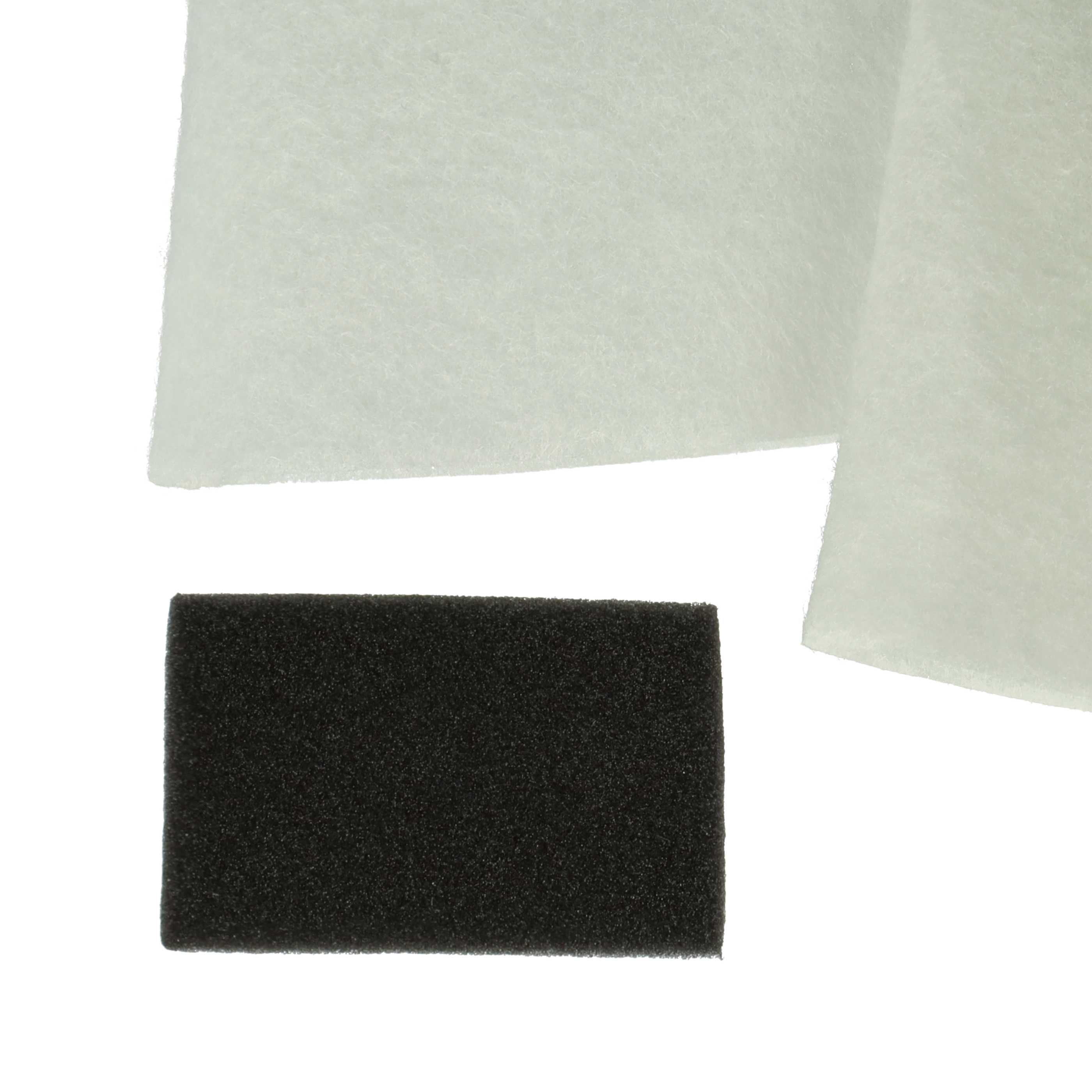 3x Filter Set replaces Dirt Devil 2881001 for Dirt Devil Vacuum Cleaner - Vacuum Cleaner Filter Set