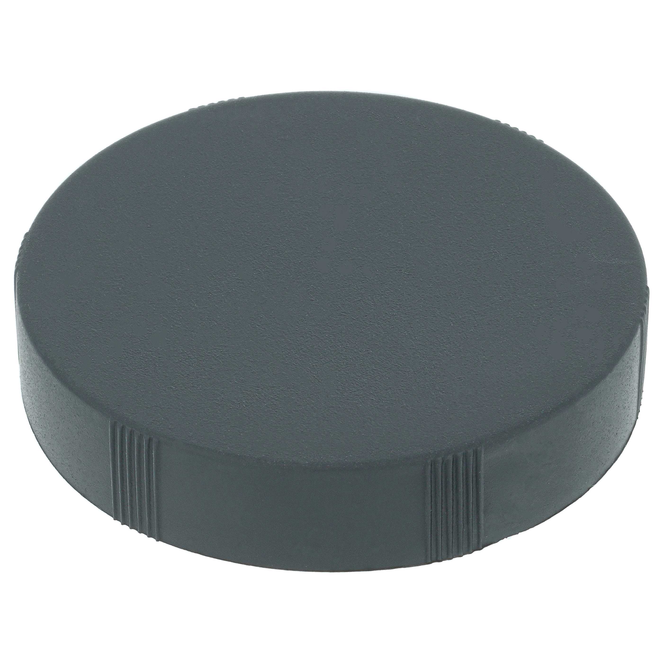 Capuchon d'objectif pour occulaire de jumelles avec 39 mm de diamètre - noir, encastrable