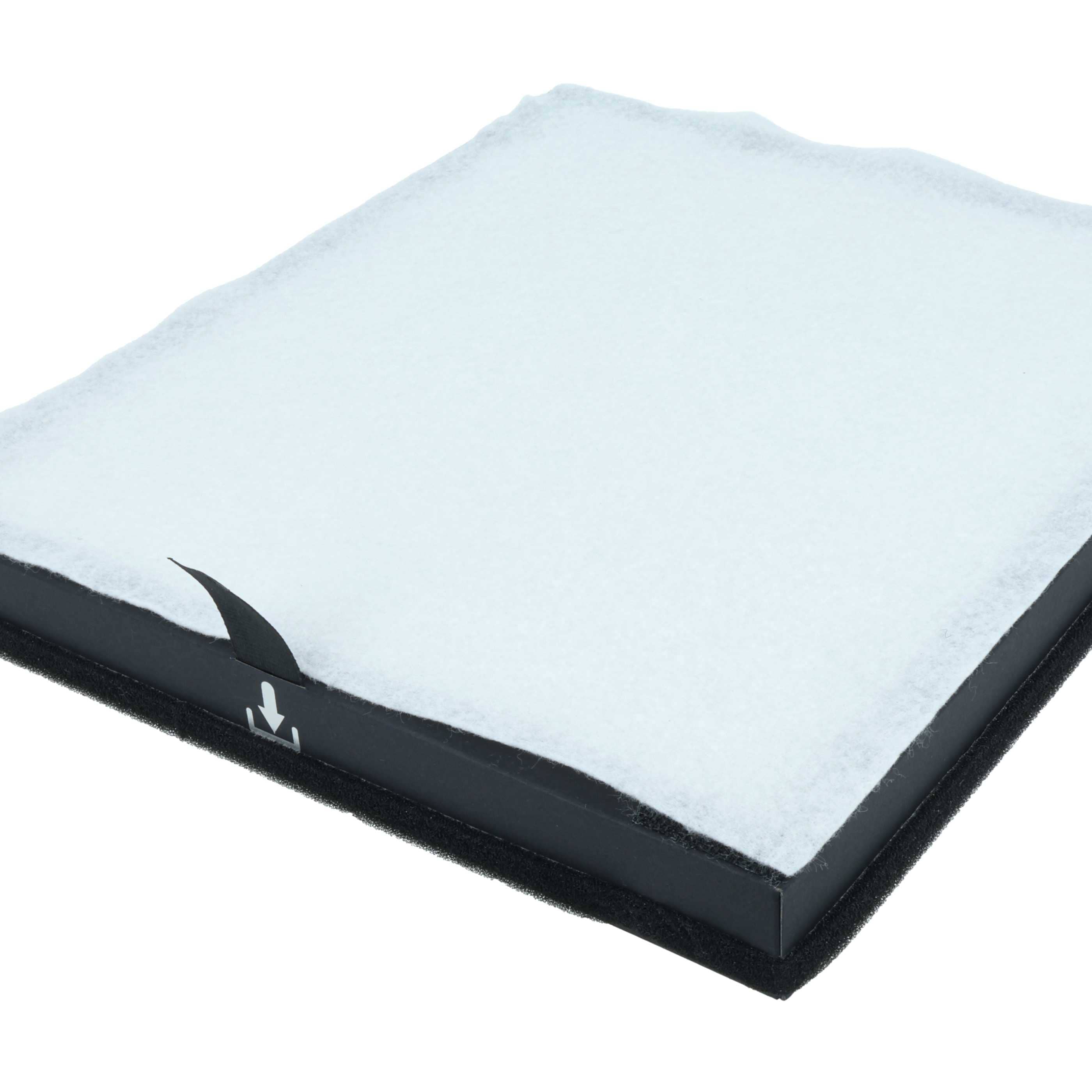 4x Activated Carbon Filter suitable for Morento, WESTHEY, YIOU HY4866 Air Purifier - Air Filter