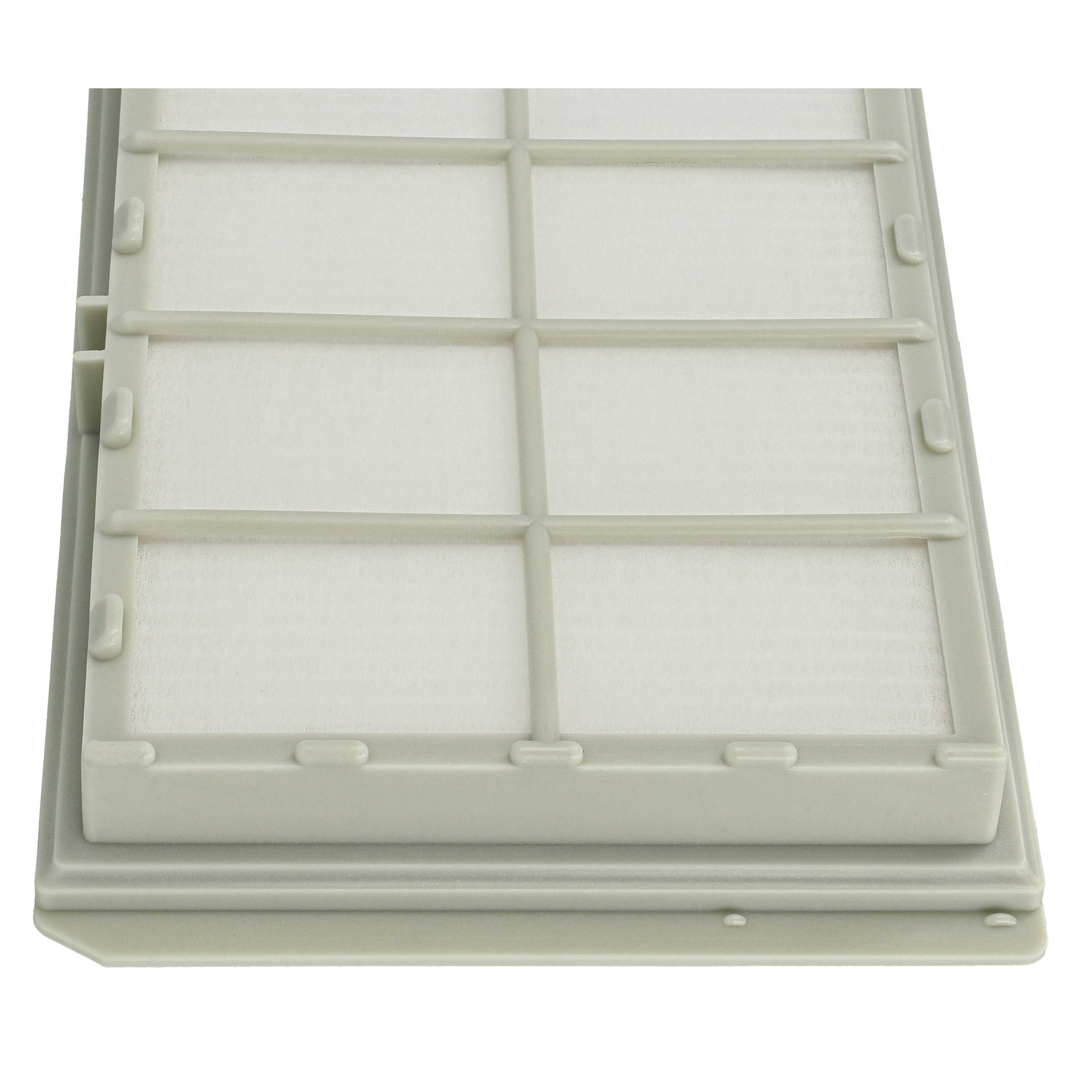 2x filtro Hepa###DU HAST DEN FALSCHEN REF TAG VERWENDET###aspiradora - blanco / gris