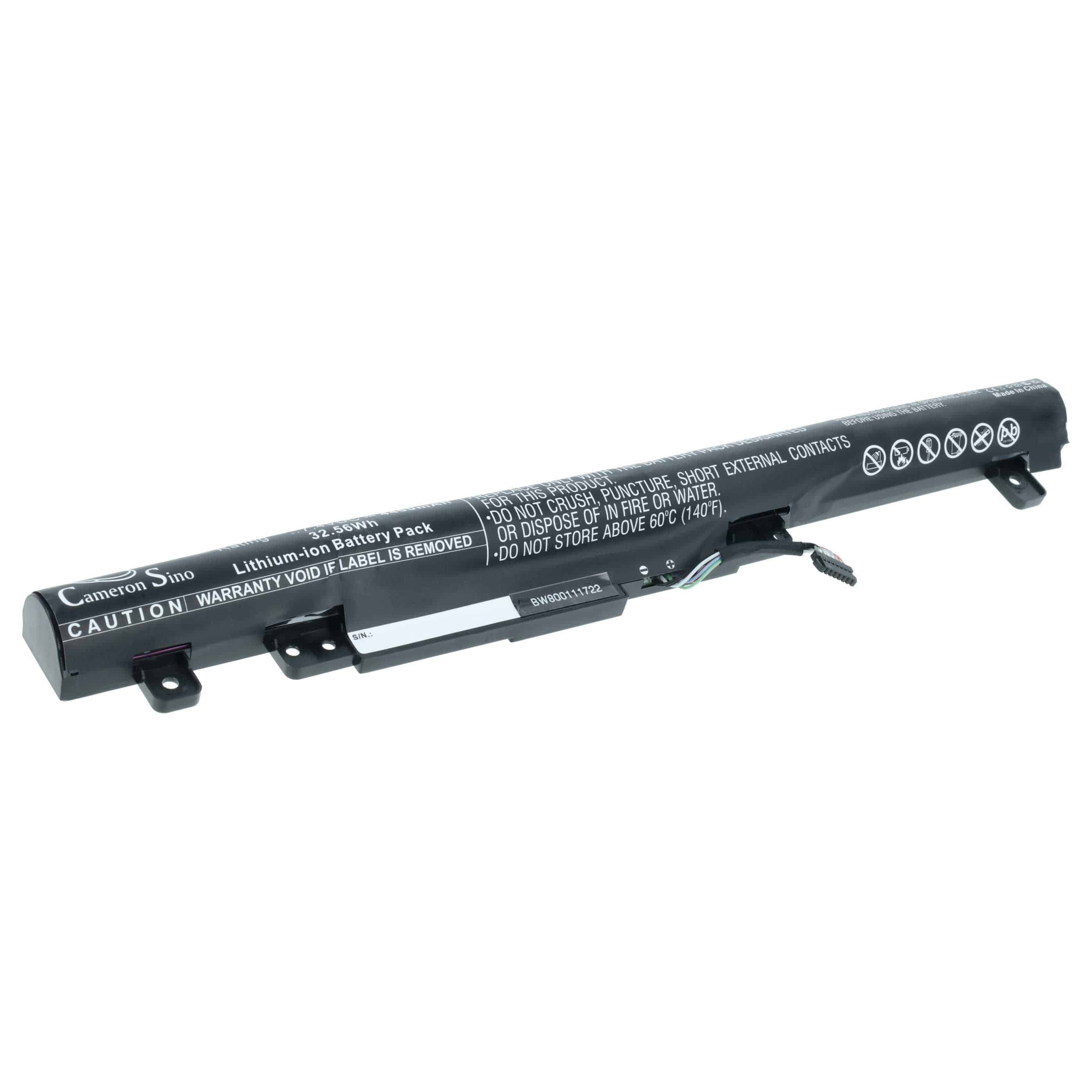 Akumulator do laptopa zamiennik Lenovo L13L4E61, 2INR19/66-2, L13L4A61 - 4400 mAh 7,4 V Li-Ion, czarny