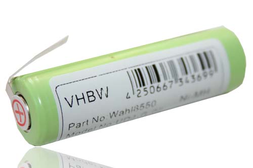 Batterie remplace Philips 422203613480 pour rasoir électrique - 2000mAh 1,2V NiMH