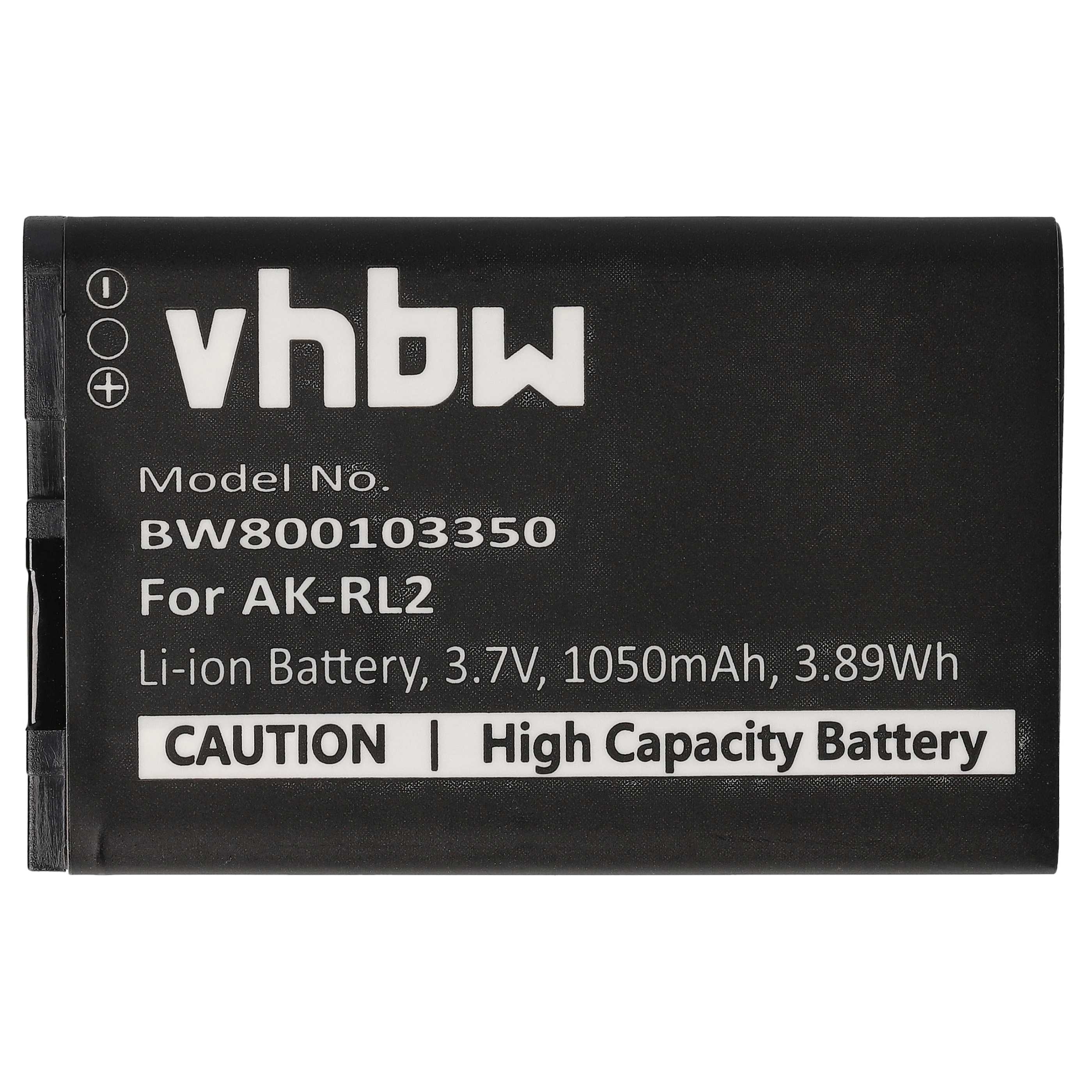 Senior Mobile Phone Battery Replacement for Emporia AK-RL2 - 1050 mAh 3.7 V Li-Ion