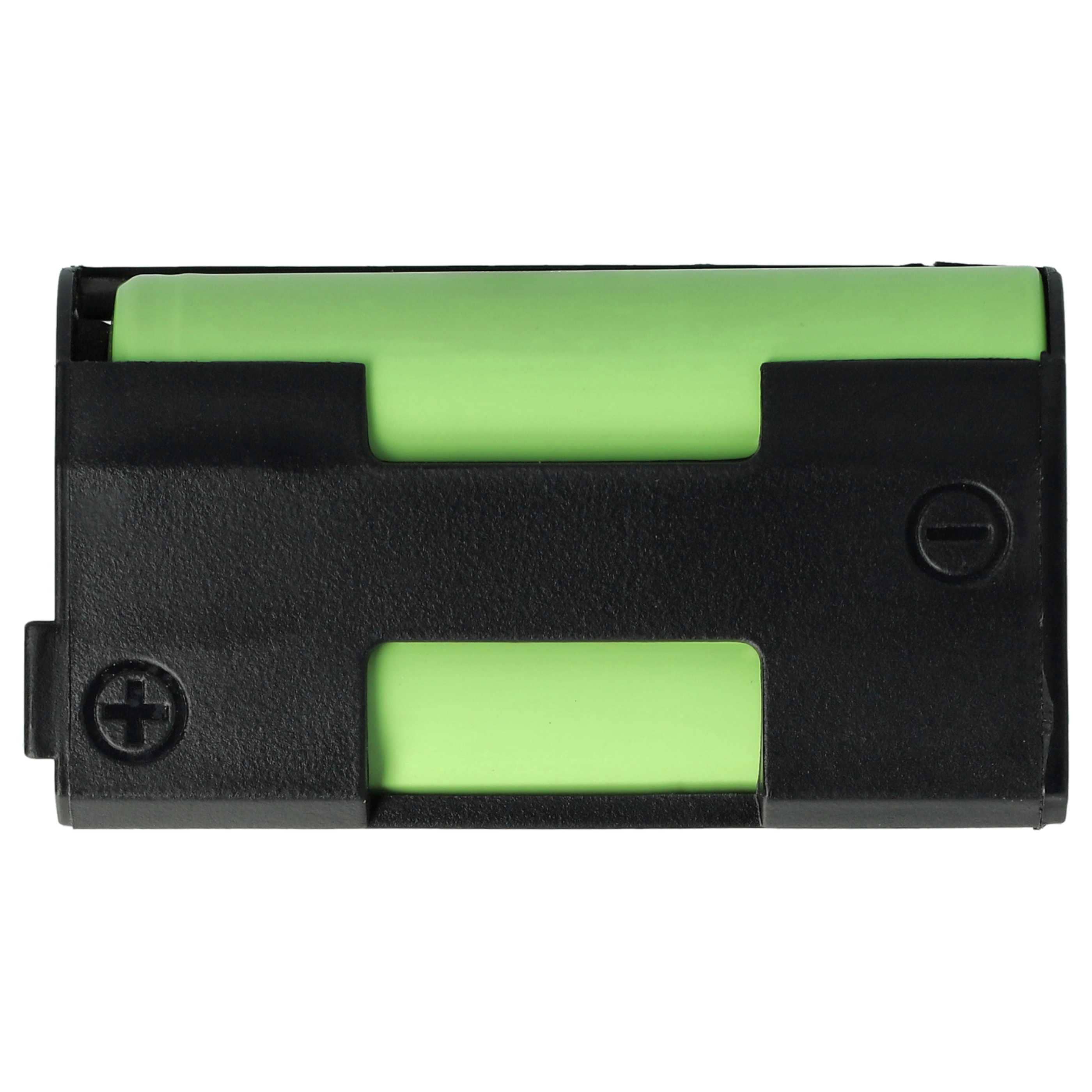 Batterie (2 pcs.) remplace Sennheiser BA2015, BA-2015 microphone - 1500mAh 2,4V NiMH