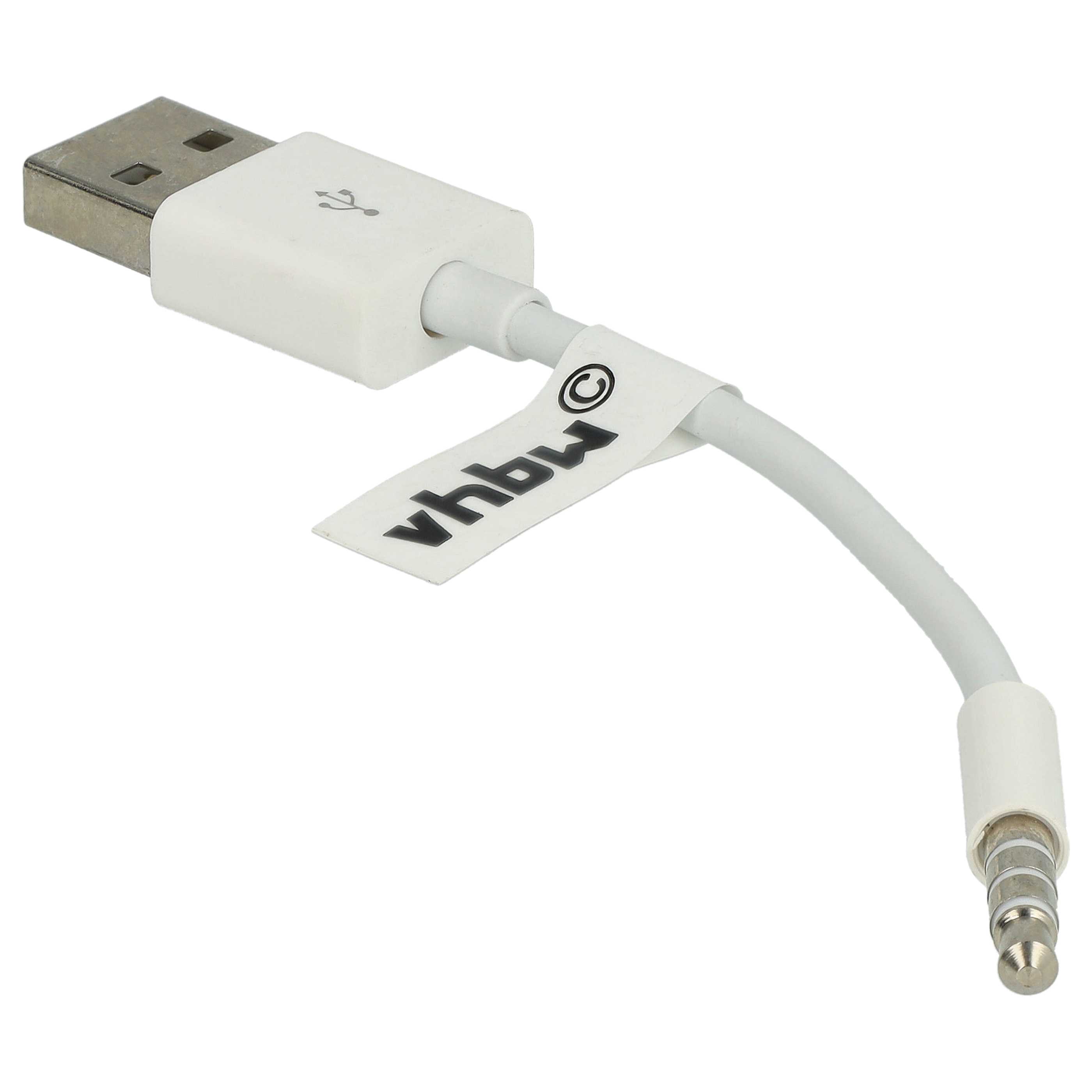 USB Data Cable Charging Cable suitable for Dr. Dre / Apple IPod Shuffle etc., 10 cm
