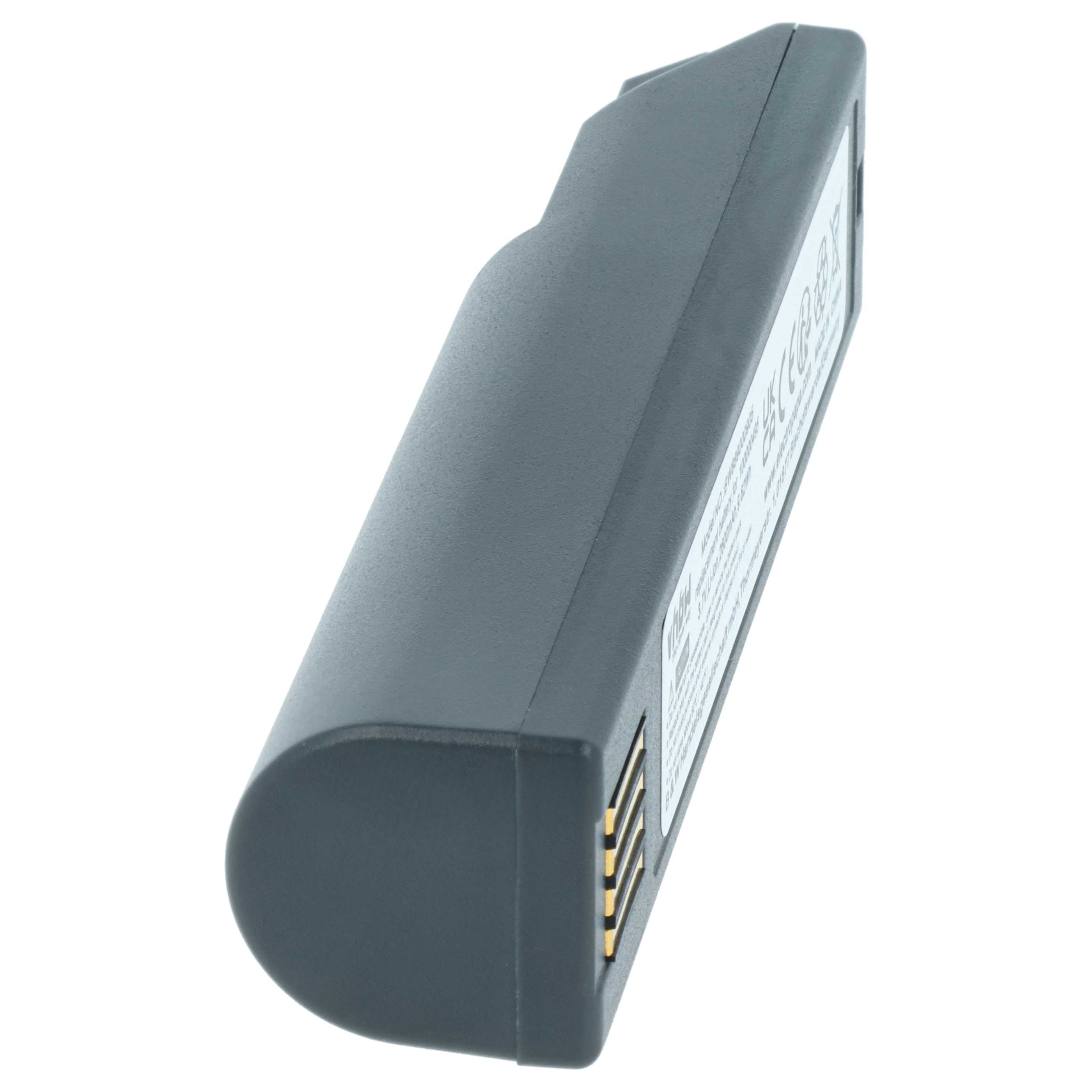 2x Akku als Ersatz für Honeywell 013283, 100000495 für Honeywell Barcodescanner - 2600mAh 3,7V Li-Ion