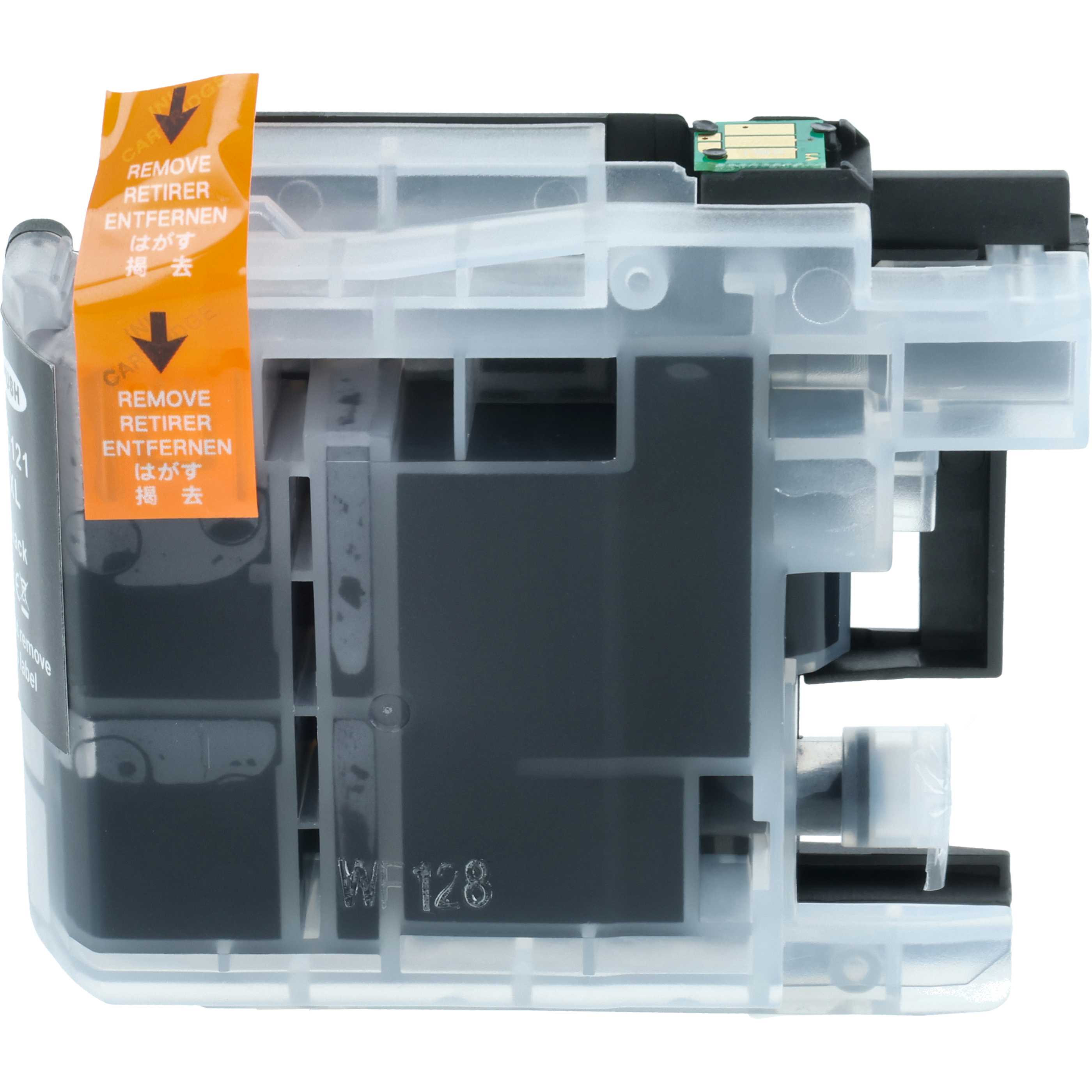 5x Set cartucce di inchiostro sostituisce Brother LC121BK, LC121C, LC121 per stampante - B/C/M/Y 62 ml + chip