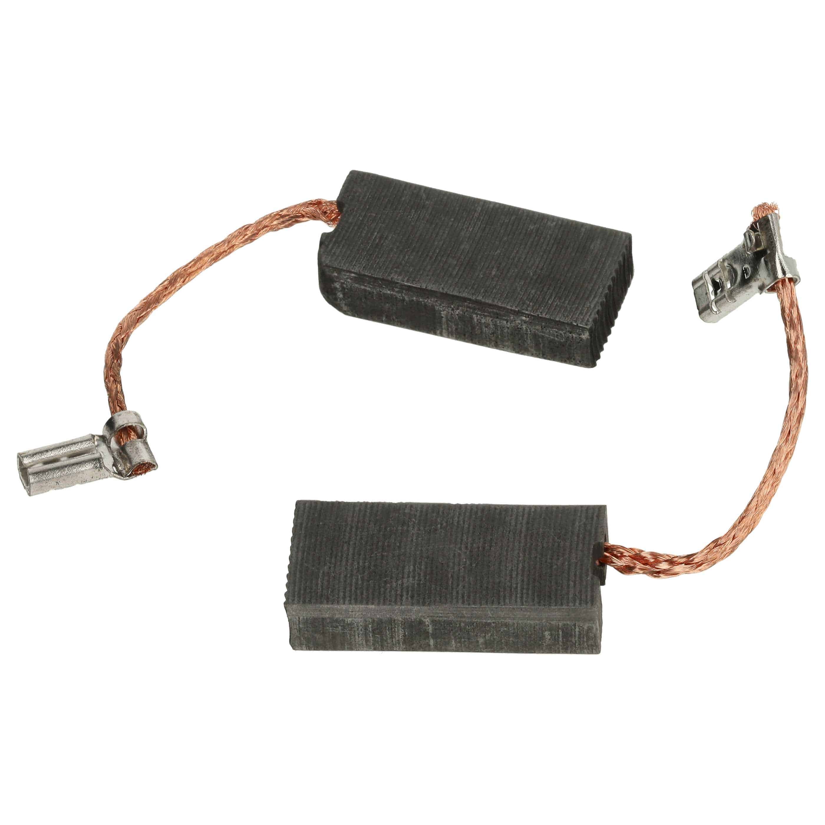 2x Spazzola carbone come Makita CB-171, CB-175, 195844-2 per lavatrici, utensili - 27 x 13 x 6,3mm