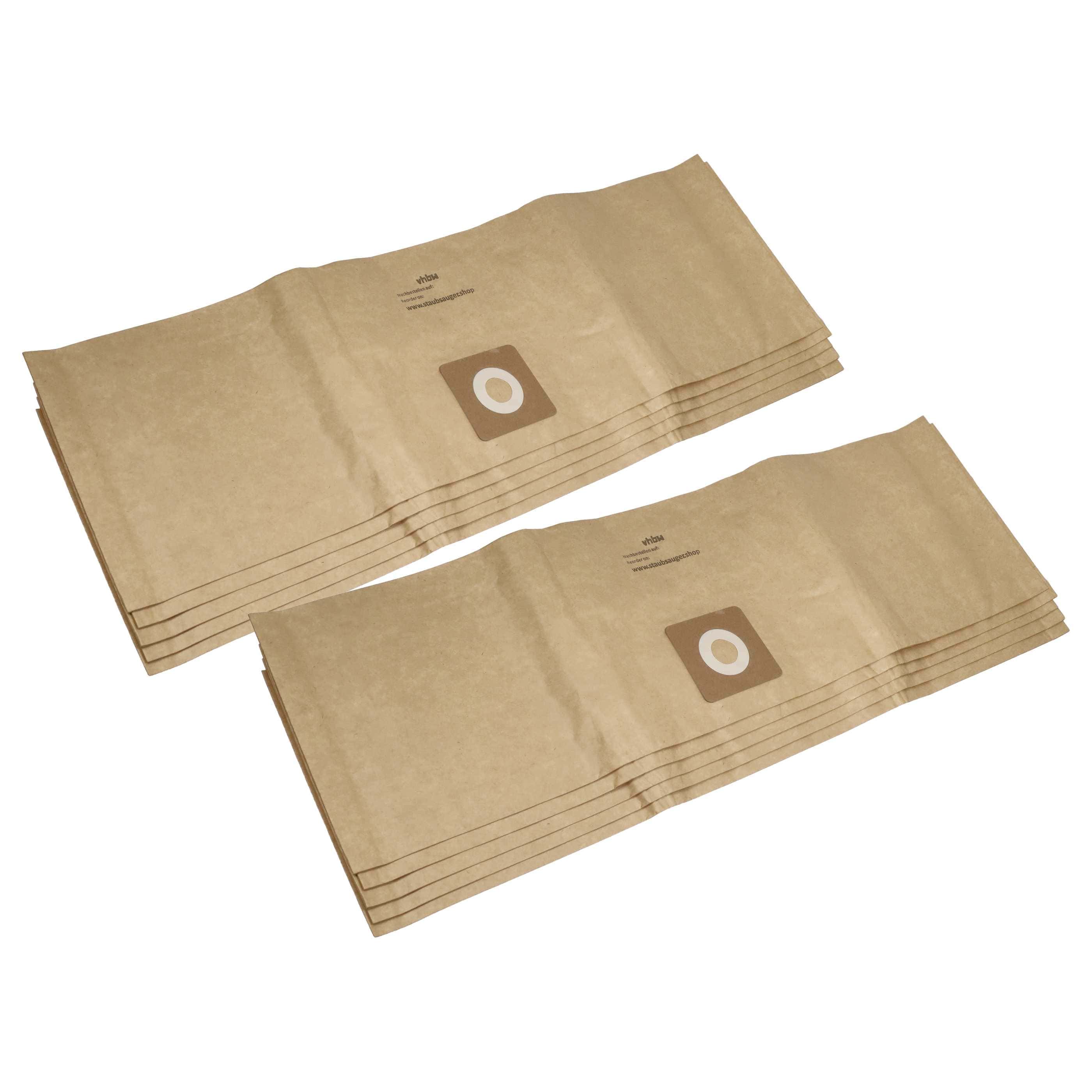 10x Sac remplace Bosch 2609256F33 pour aspirateur Bosch - papier