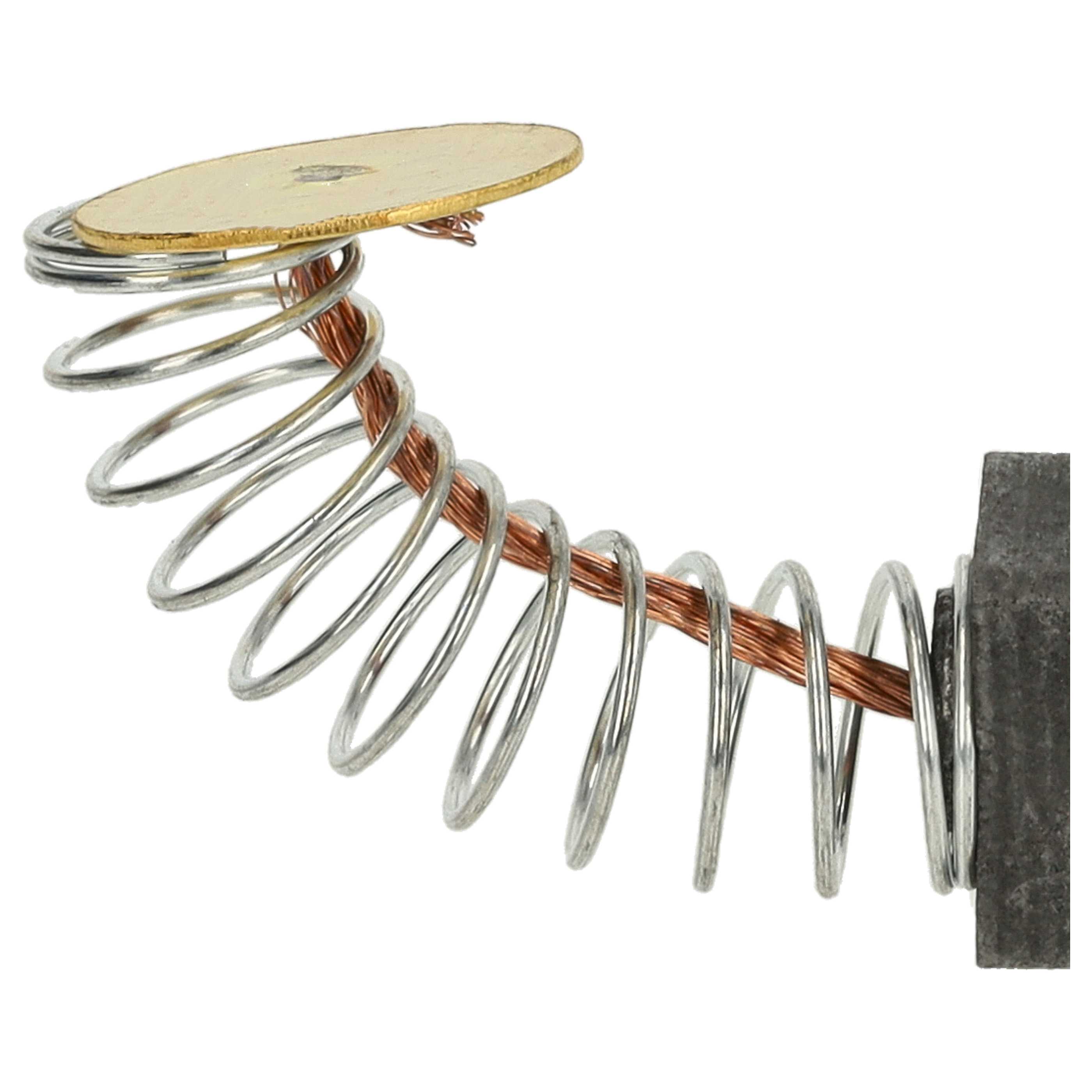 2x Carbon Brush Suitable for Diverse electric motors Electric Power Tool - 7x11x16 mm