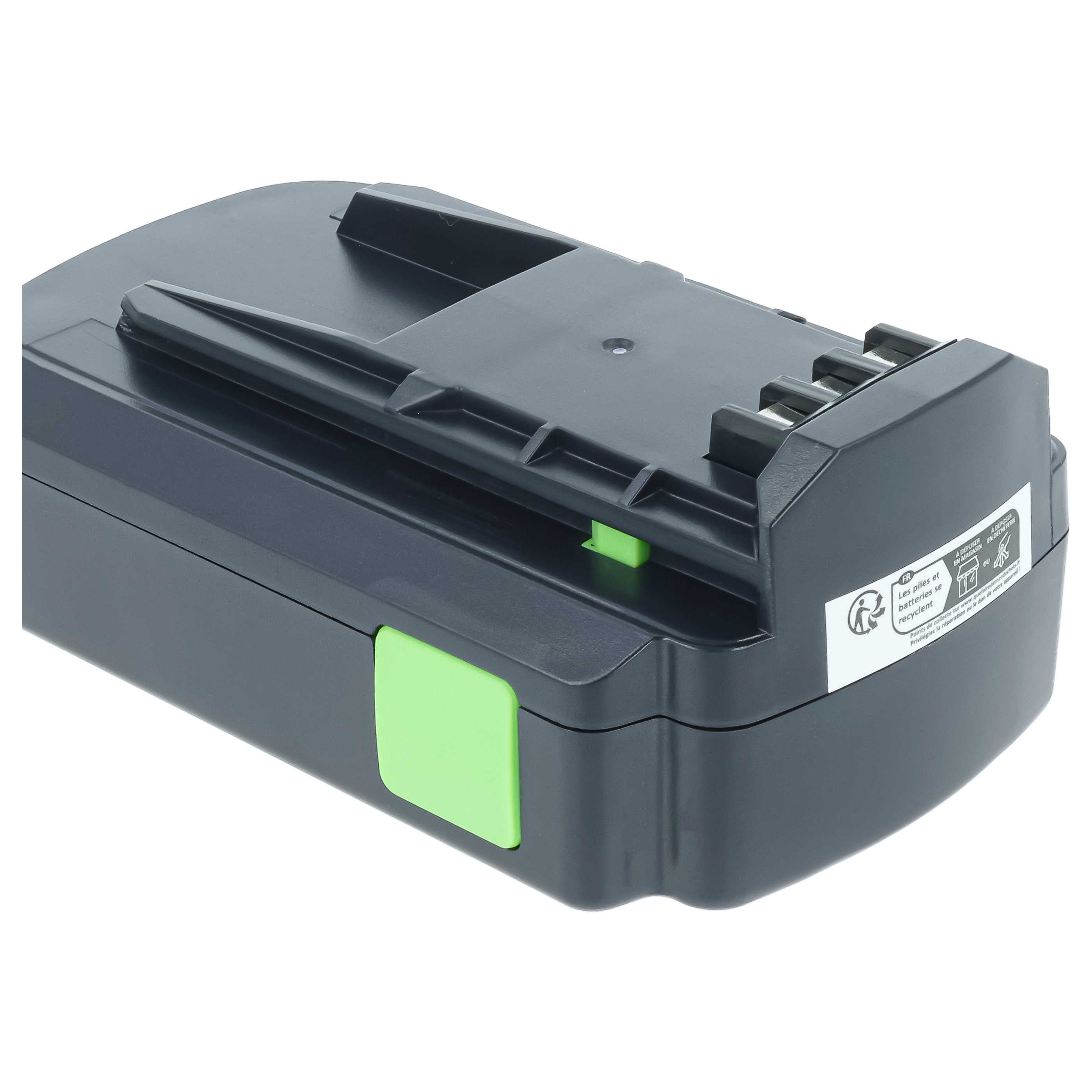Batterie remplace Festo Festool BPC 18 Li, 499849, 498343 outil électrique Festo Festool - 2000mAh 18V Li-ion