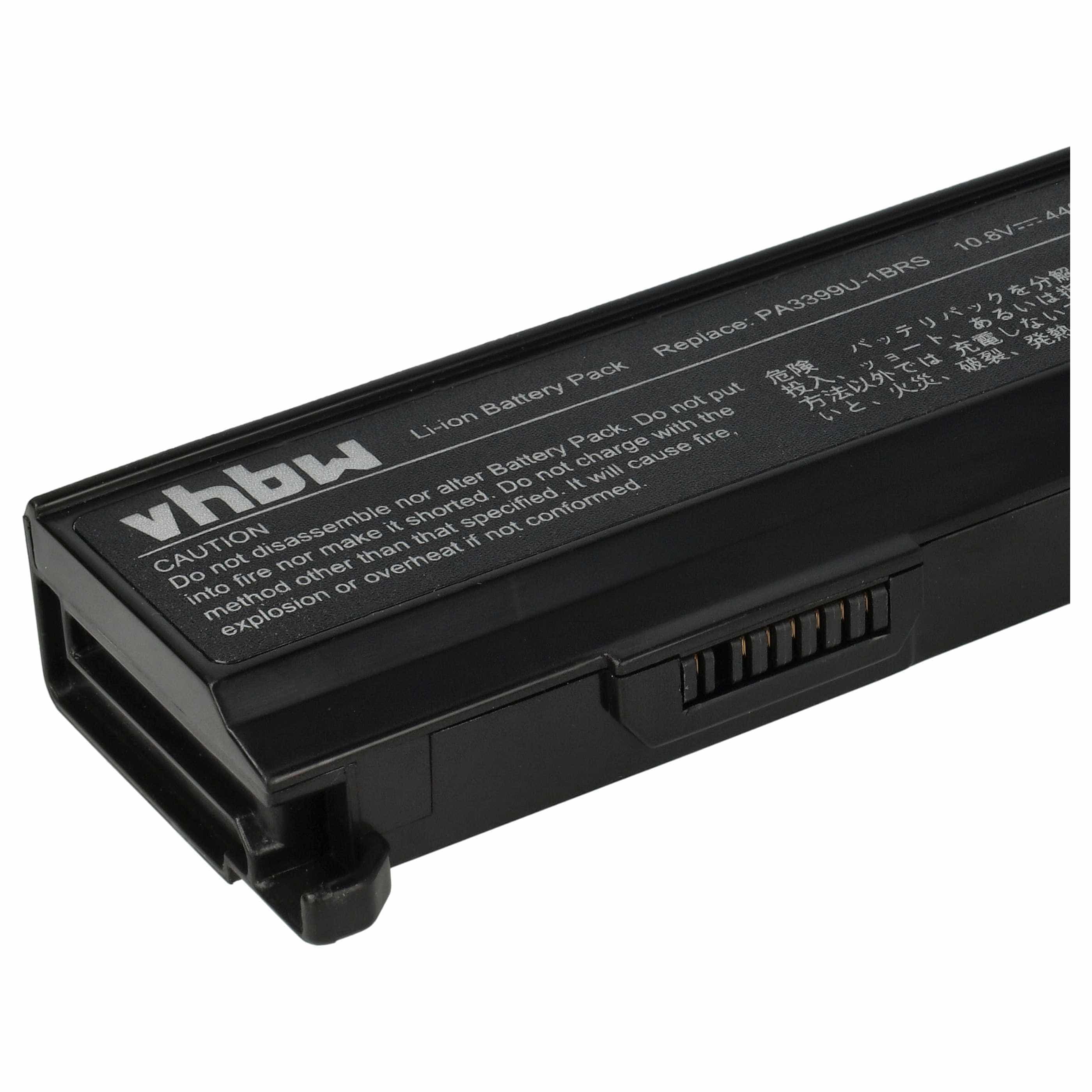 Akumulator do laptopa zamiennik Toshiba PA3399U-1BAS, PA3399U-1BRS - 4400 mAh 10,8 V Li-Ion, czarny