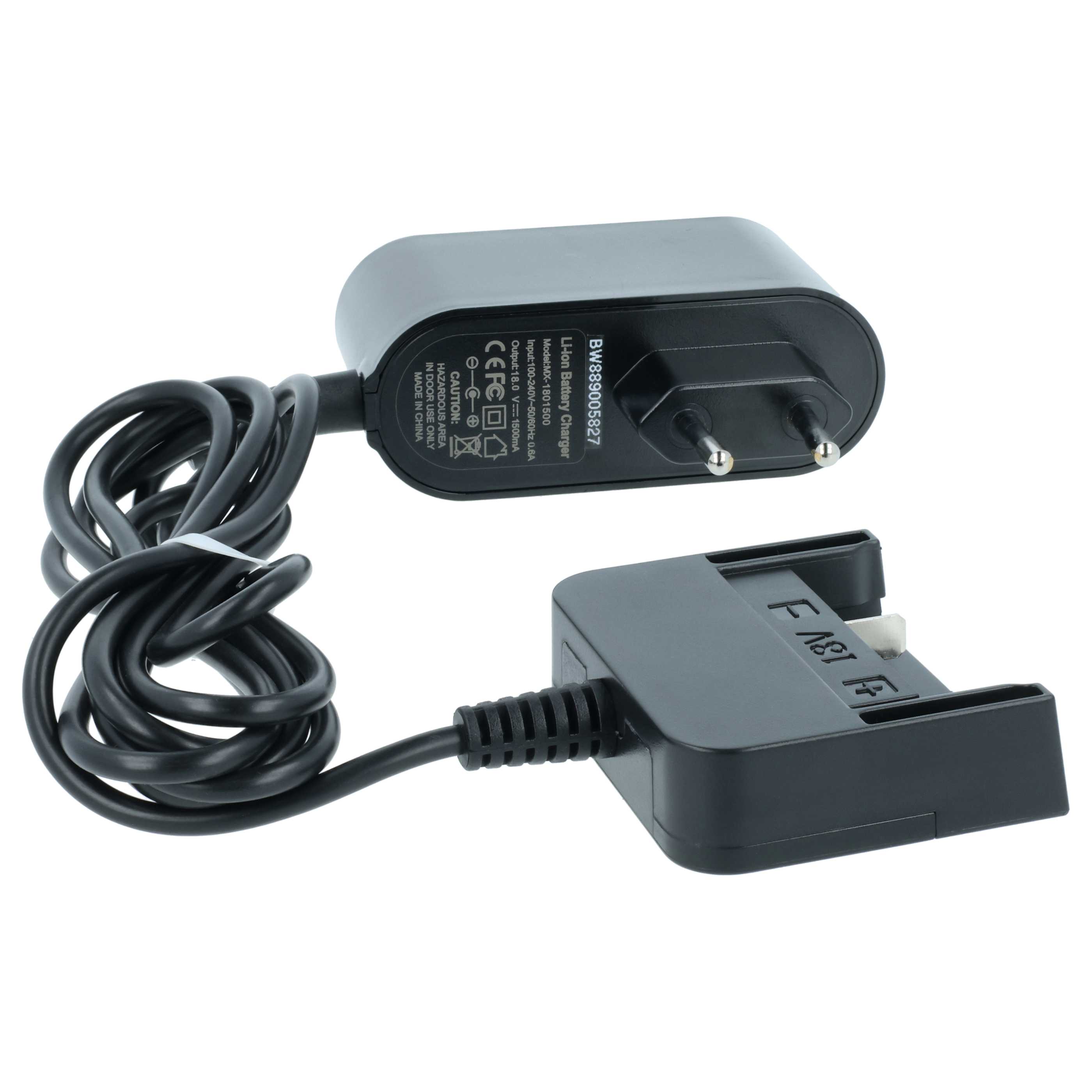 Charger replaces Kärcher 6.445-050.3 for Kärcher Power Tool Batteries 18 V