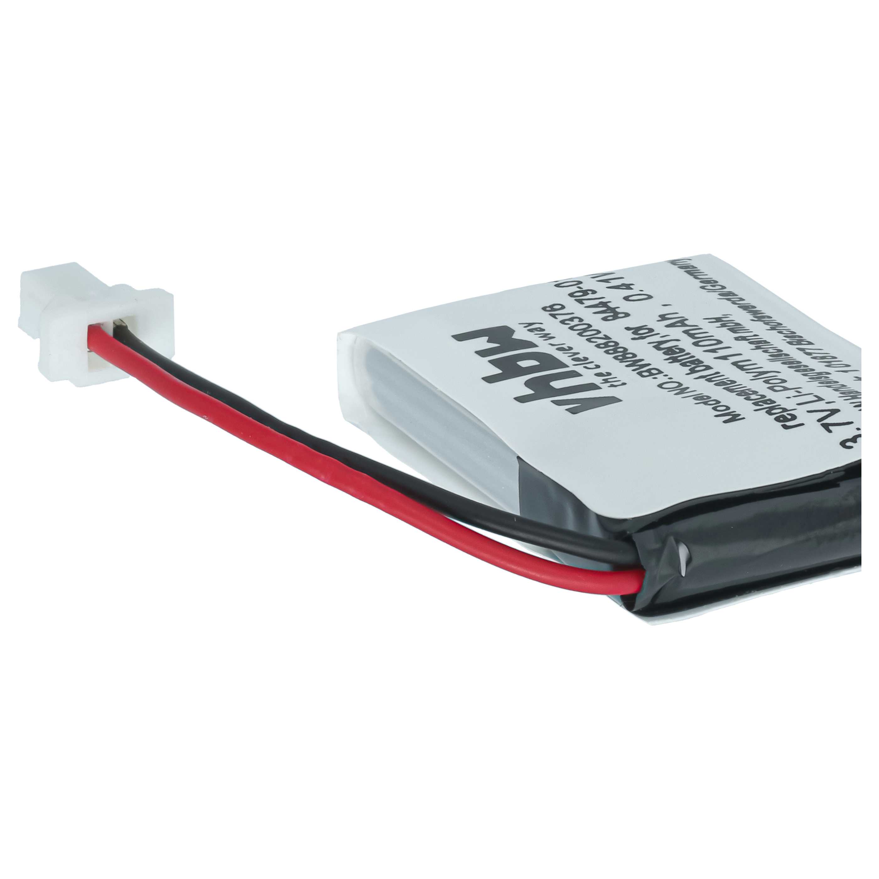 Batterie remplace Plantronics 84479-01, 86180-01 casque audio Plantronics - 110mAh 3,7V Li-polymère