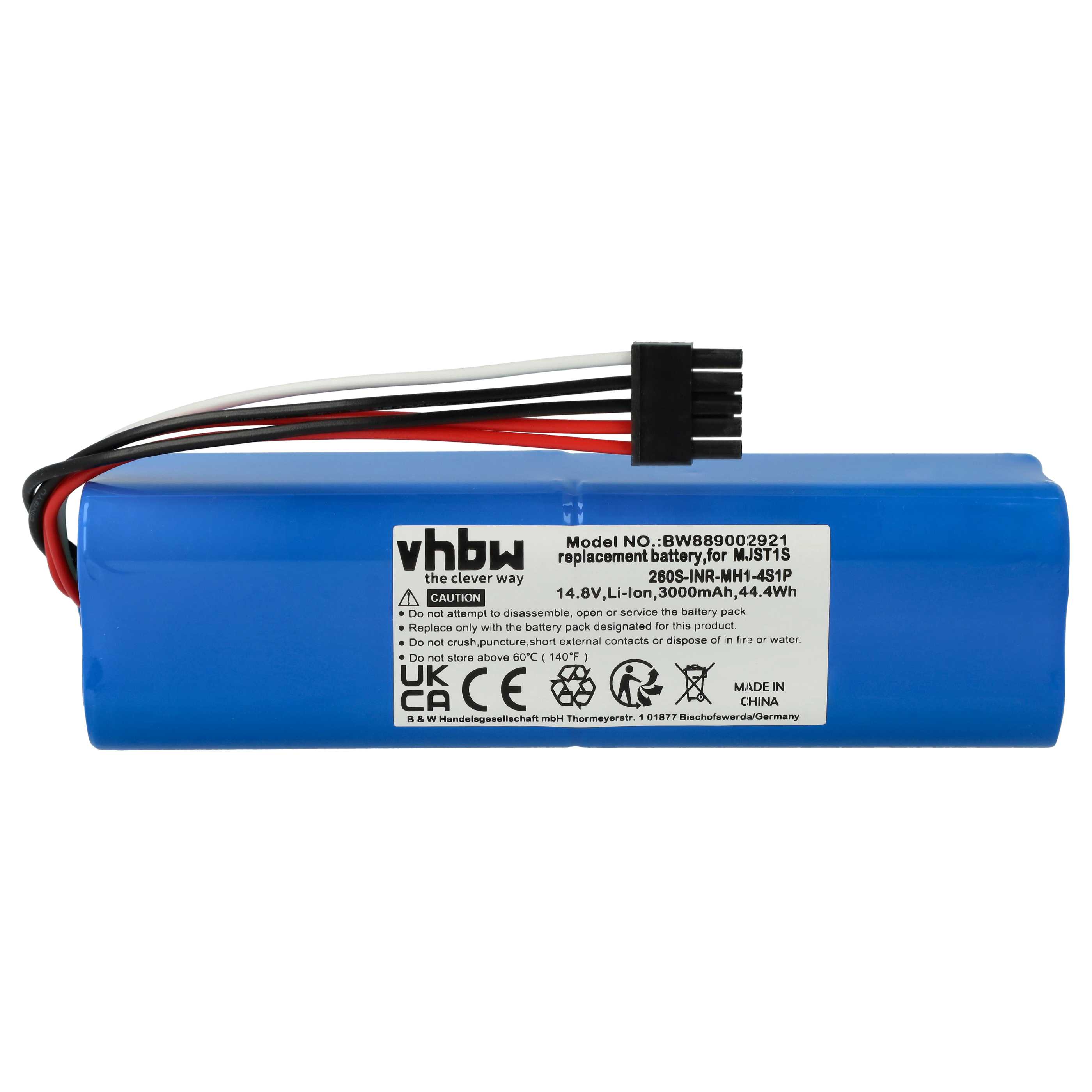Akumulator do odkurzacza Xiaomi zamiennik Xiaomi 260S-INR-MH1-4S1P, D099-4S2P, 260MX2 - 3000mAh 14,8V Li-Ion