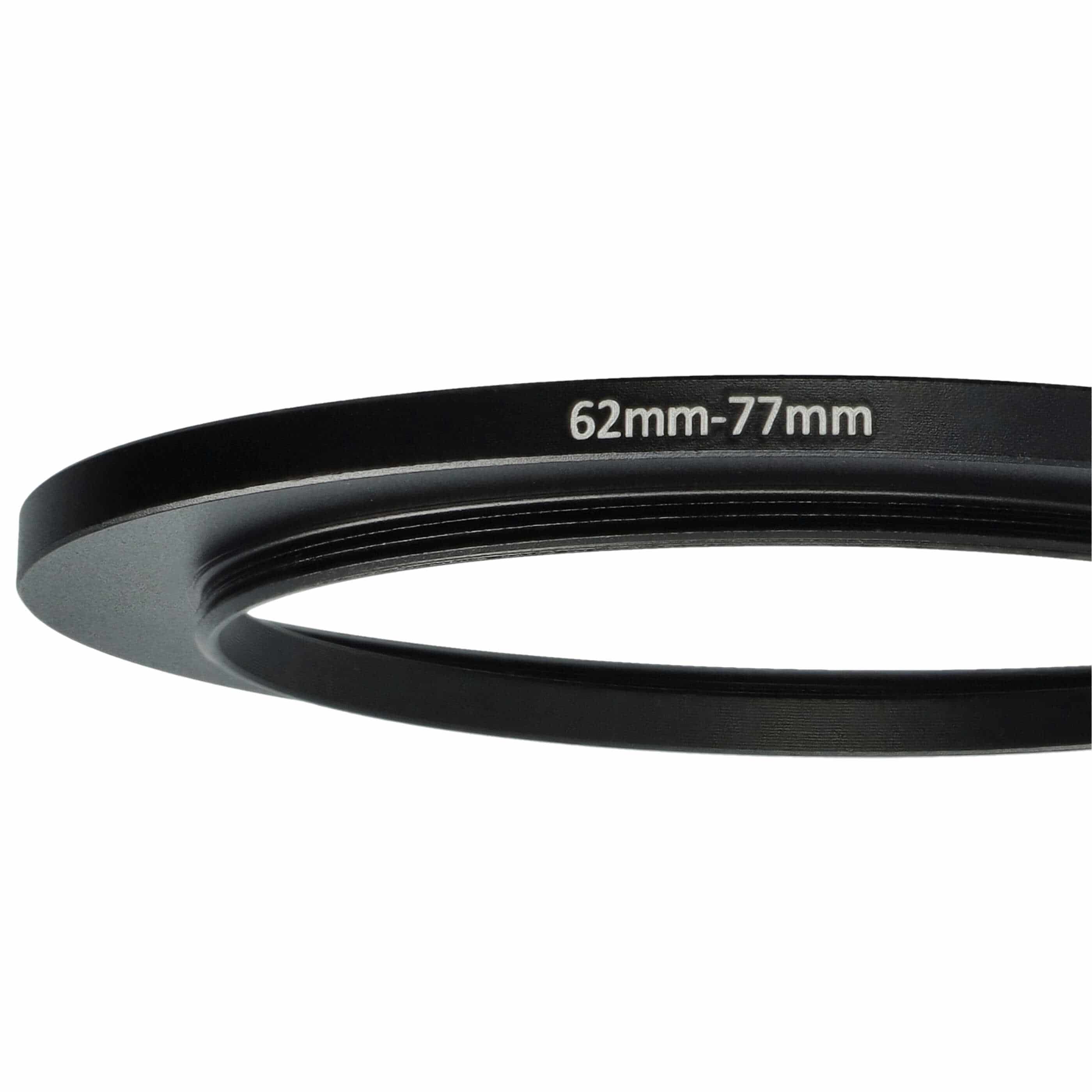 Step-Up Ring Adapter of 62 mm to 77 mm for various Camera Lens - Filter Adapter