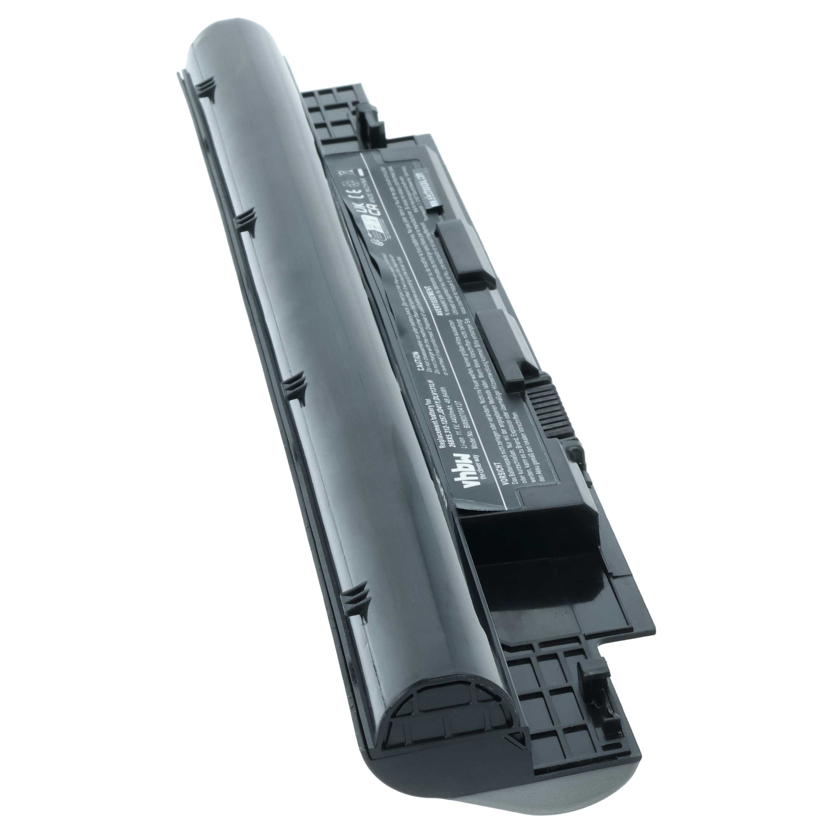 Akumulator do laptopa zamiennik Dell 312-1258, H2XW1, 268X5, 0VCTWN, H7XW1 - 4400 mAh 11,1 V Li-Ion, czarny
