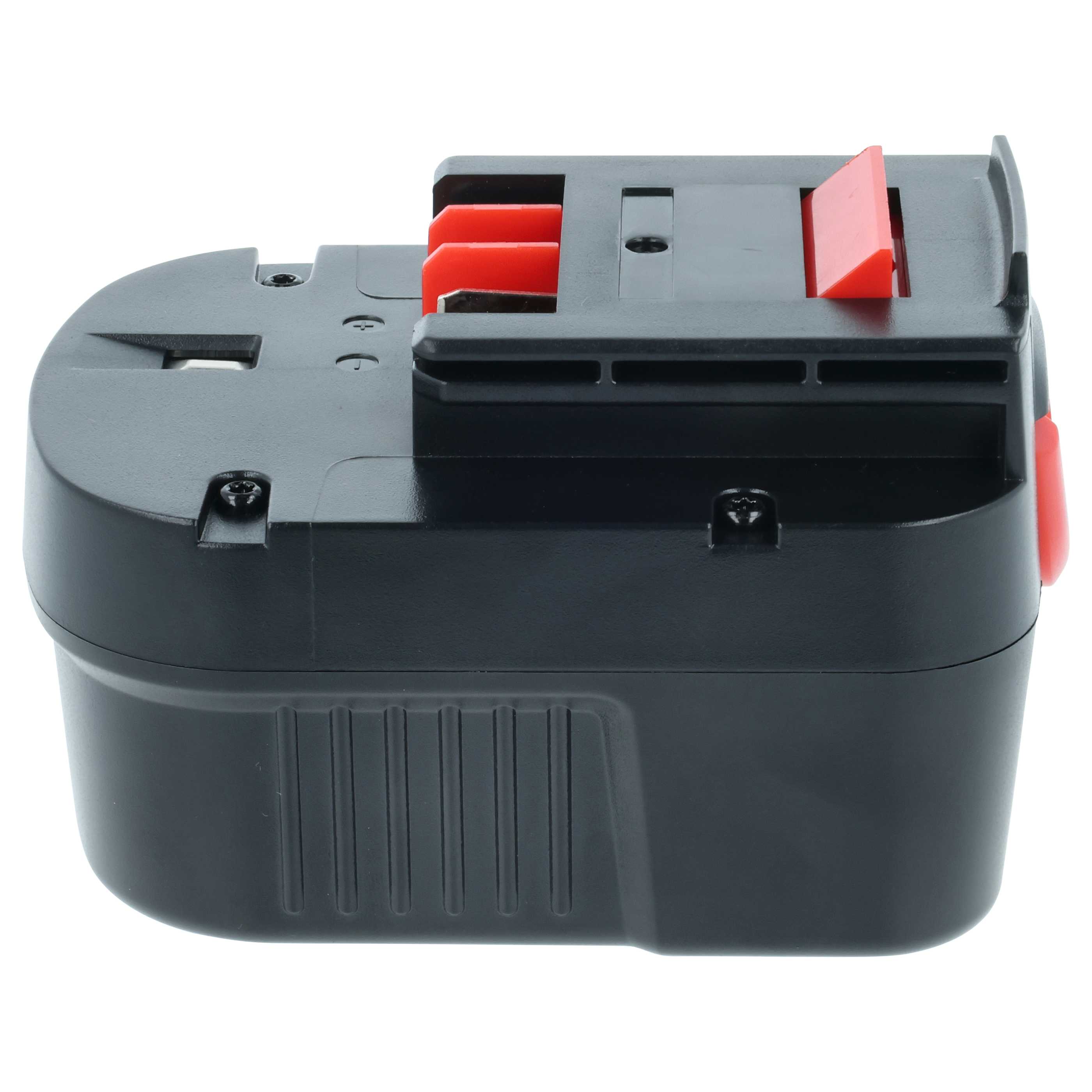 Battery replaces Black & Decker A12, A12-XJ, A12EX, A1712, A12E Electric Power Tool - 2000 mAh, 12 V, NiMH