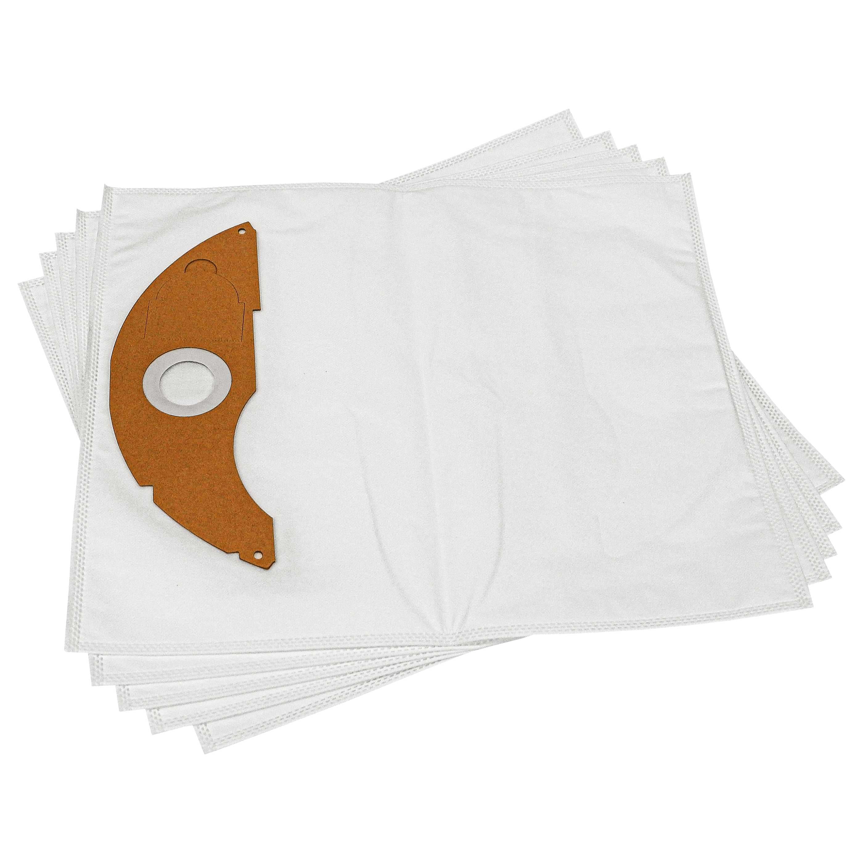 5x Sac remplace Starmix FBV 22, 454870 pour aspirateur Starmix - microfibre non tissée