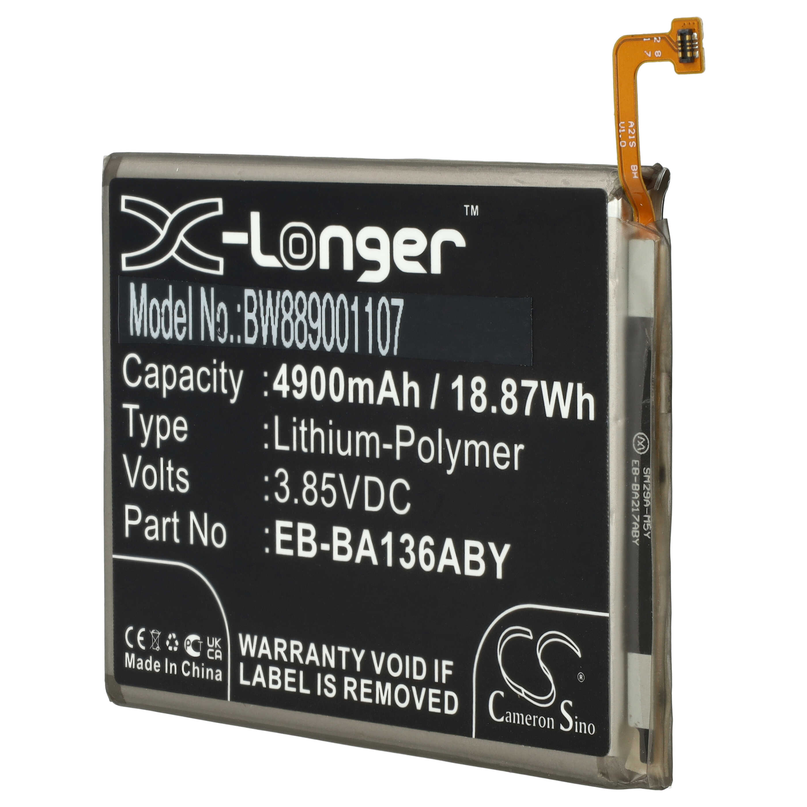 Akumulator do telefonu smartfona Samsung Galaxy A13 - 4900 mAh 3,85 V LiPo