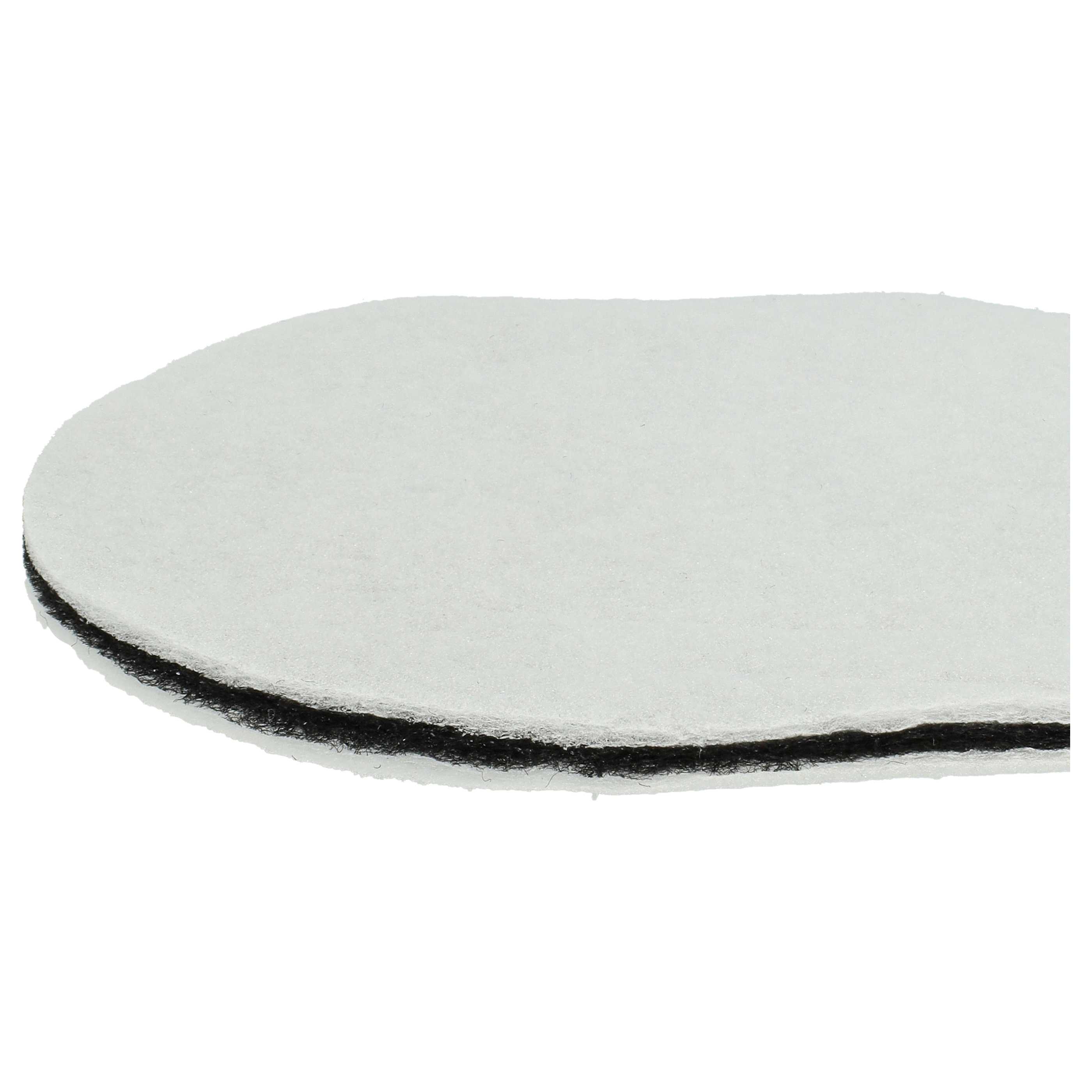 5x Filtro antigrasso sostituisce SEB 1500984689, SS-984689 per friggitrice - 140mm