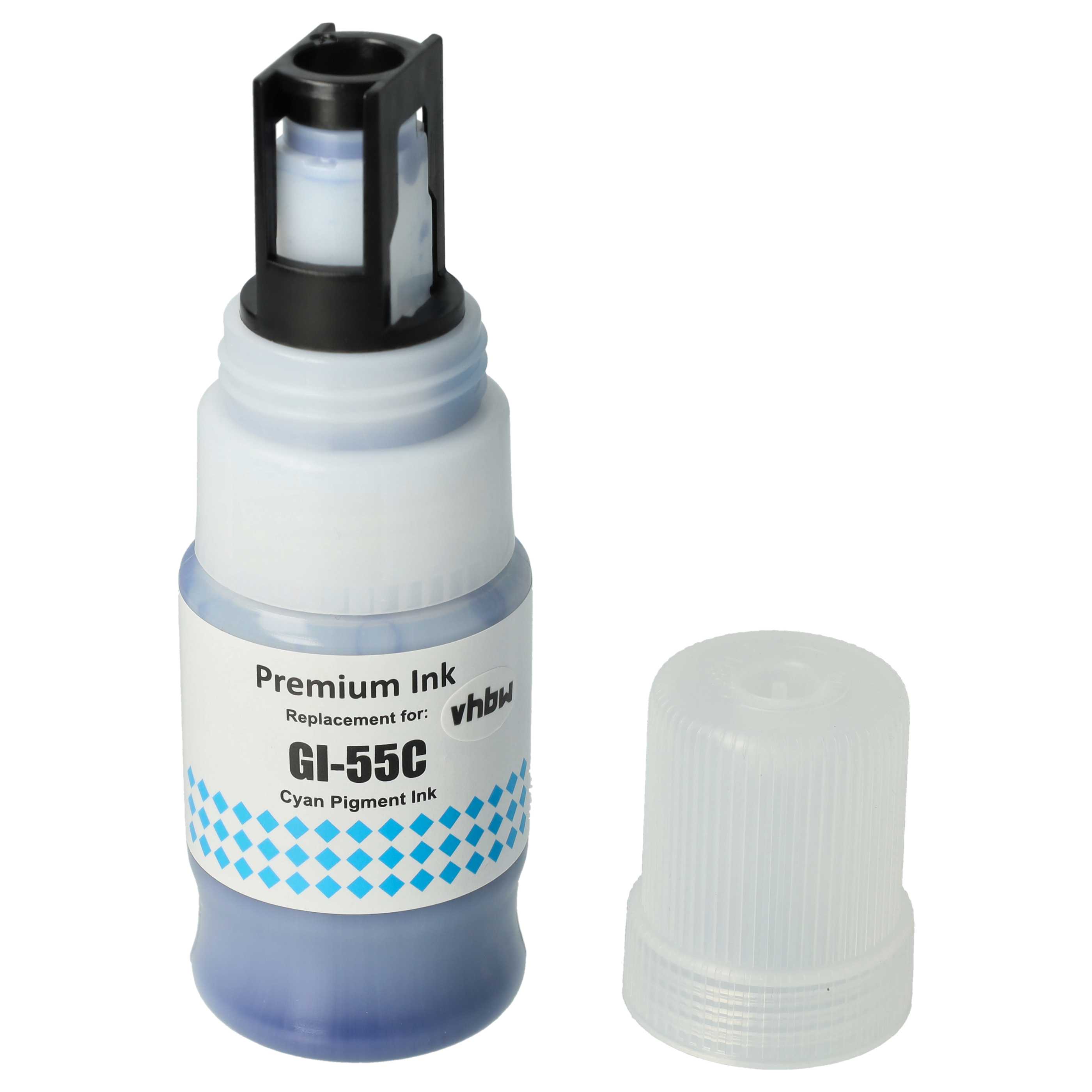 4x Nachfülltinte Mehrfarbig als Ersatz für Canon 6291C001, 6290C001, 6289C001 für Canon Drucker - Pigmentiert
