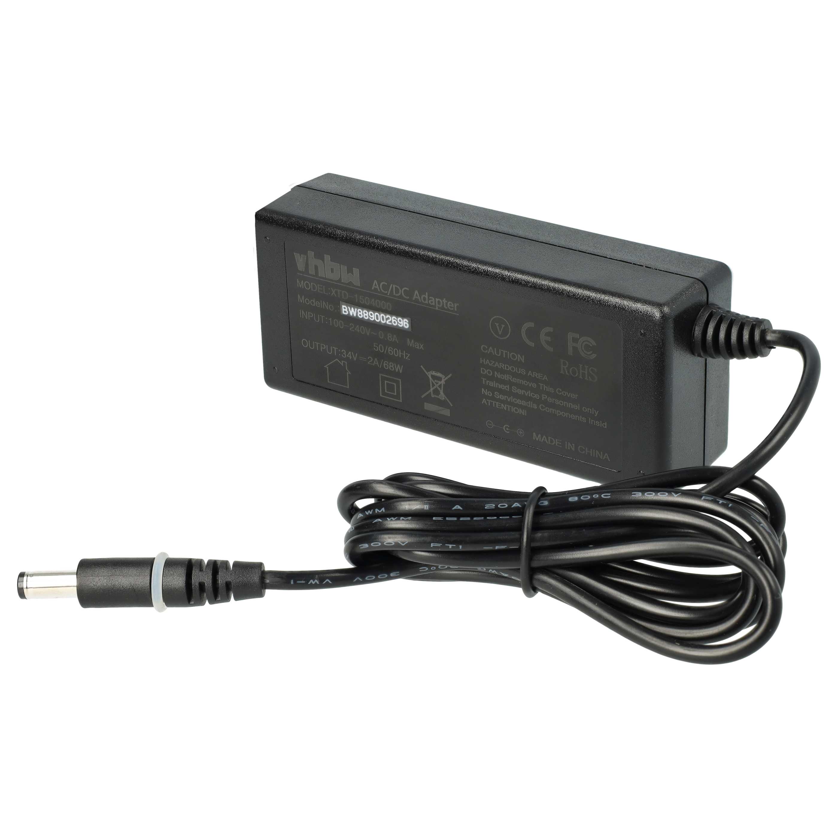 Mains Power Adapter replaces Robomow PWS0016R, PowerBox 2A lawn robot Charging Station etc.