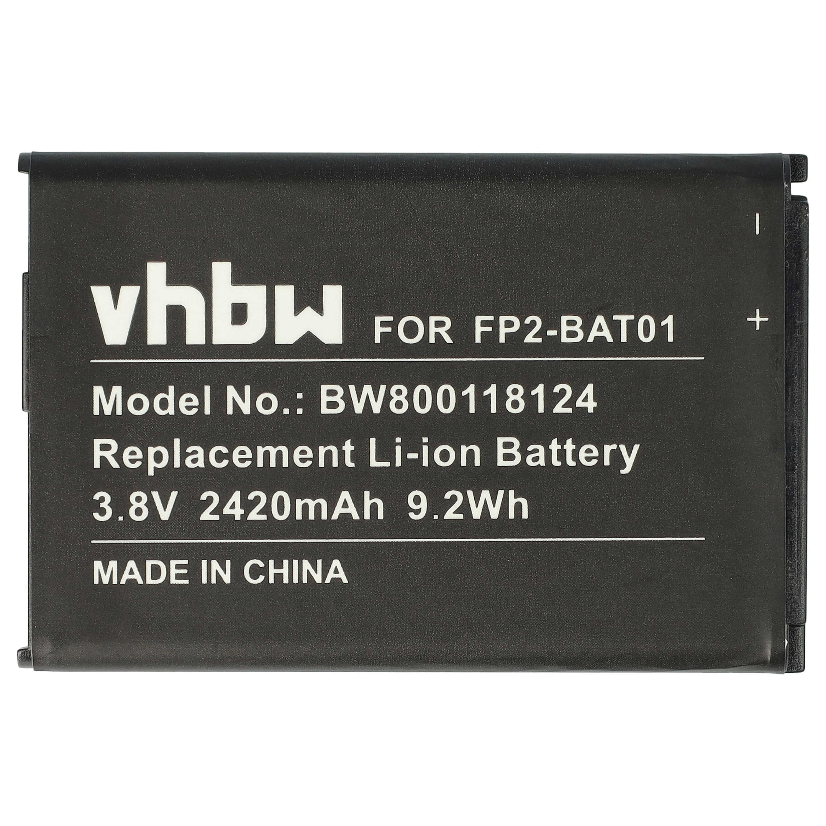 Batteria sostituisce Fairphone FP2-BAT01 per cellulare Fairphone - 2420mAh 3,8V Li-Ion