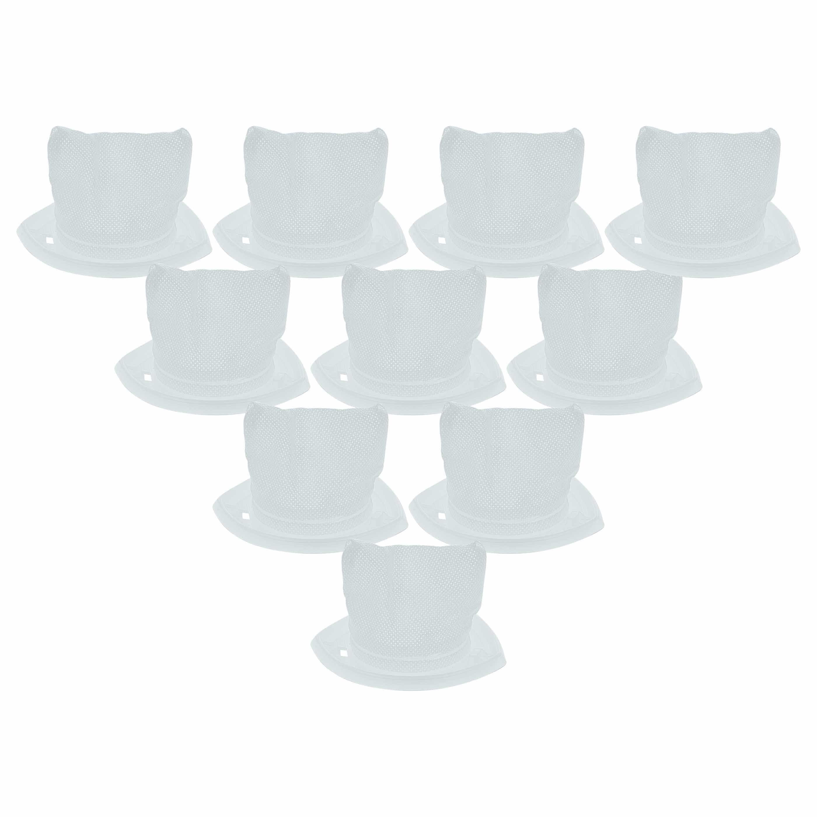 10x Filterreplacement filter replaces Black & Decker 90590689, FLVD10-XJ for Black & Decker Vacuum Cleaner