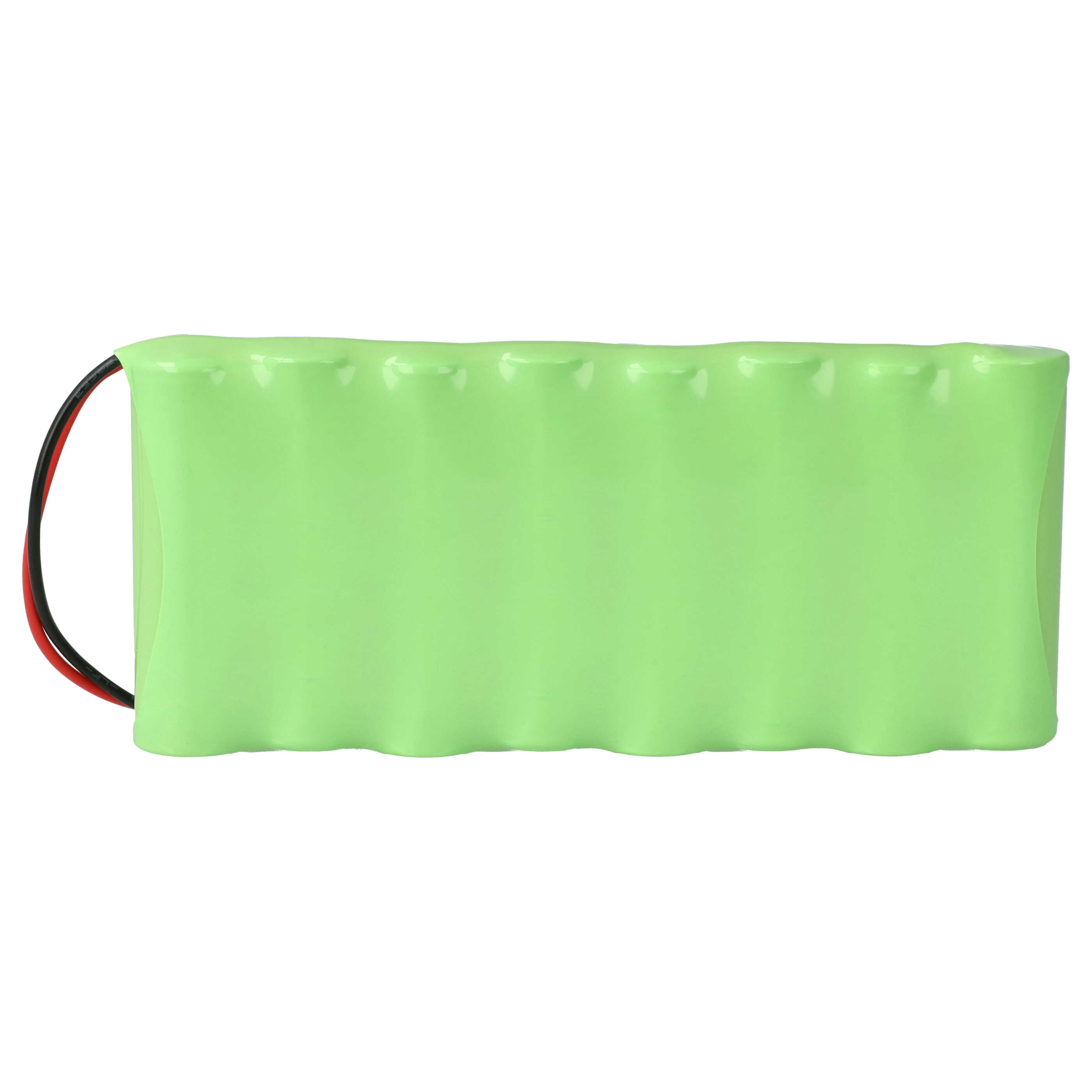 Batterie remplace Visonic 103-300672, 0-9912-G, 100729 pour centrale d'alarme Visonic - 2200mAh 9,6V NiMH