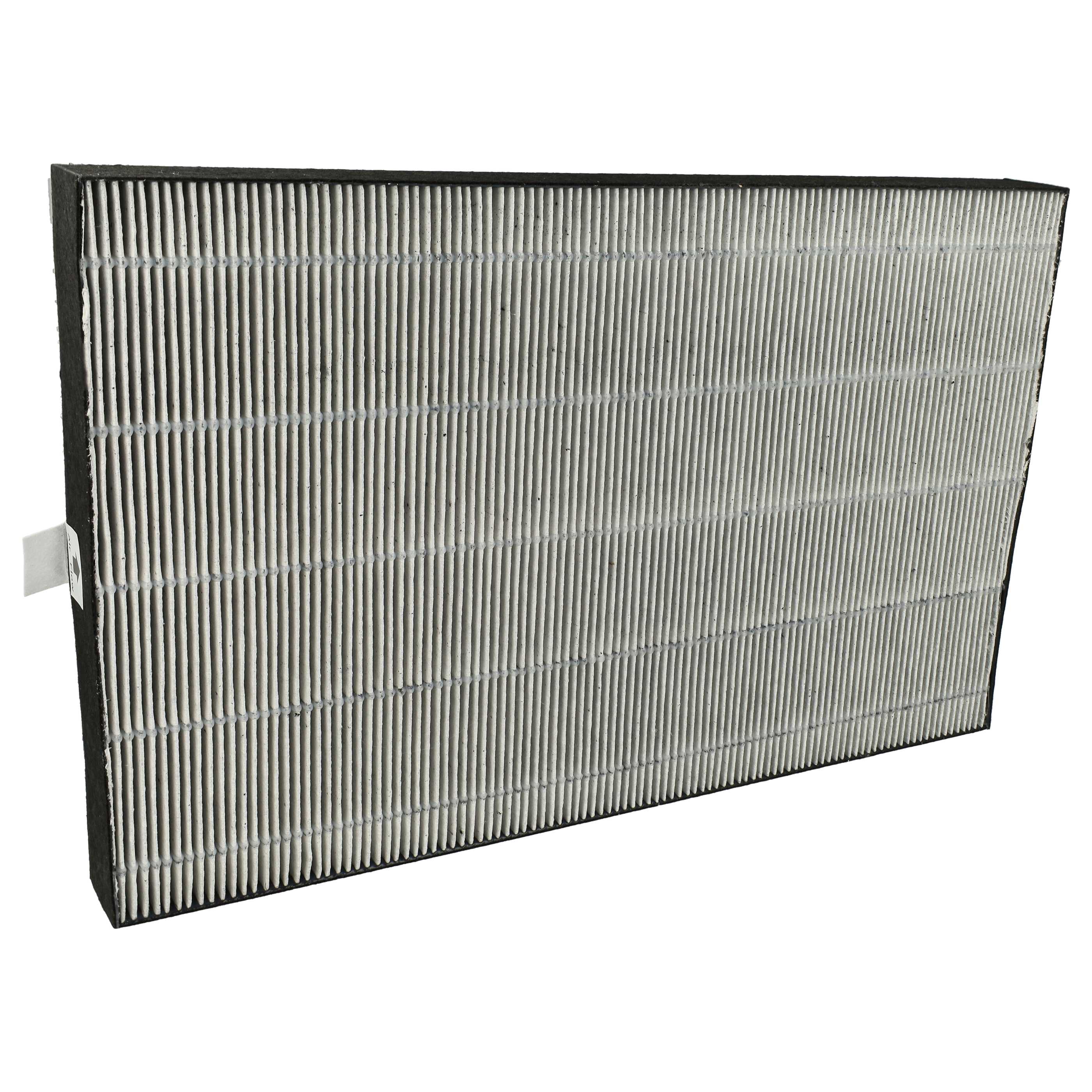 2 Part Filter Set replaces Sharp 4974019764702 Air Purifier - activated carbon filter, HEPA filter